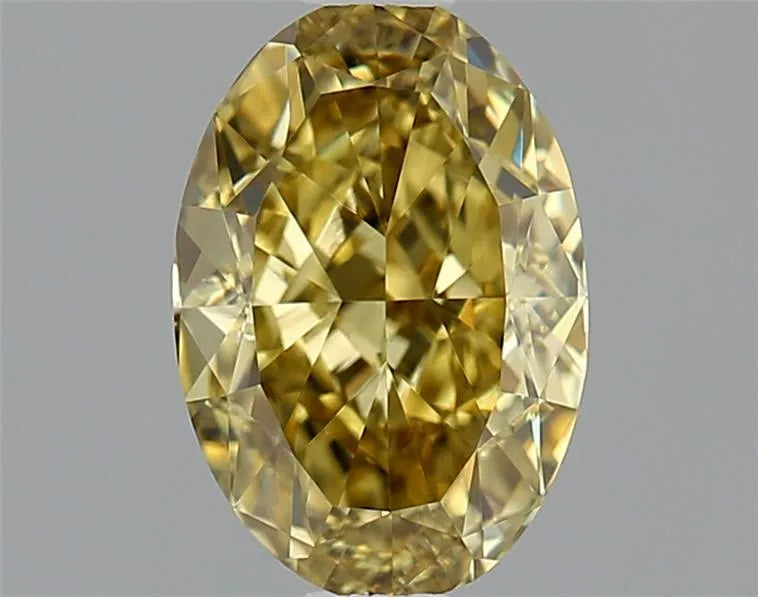 1.01ct Oval Lab Grown Diamond (Colour Faint Yellow, Clarity VVS2, Cut GD, IGI Certified)