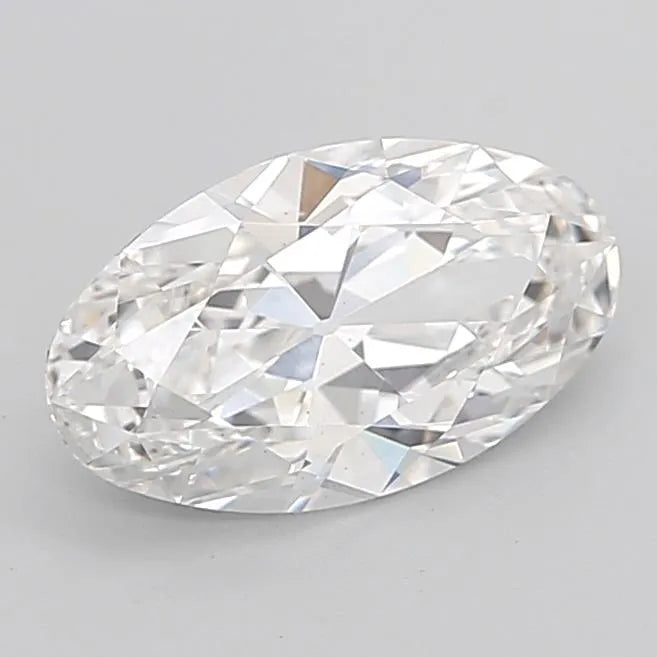 2.53ct Oval Lab Grown Diamond (Colour E, Clarity VS1, IGI Certified)