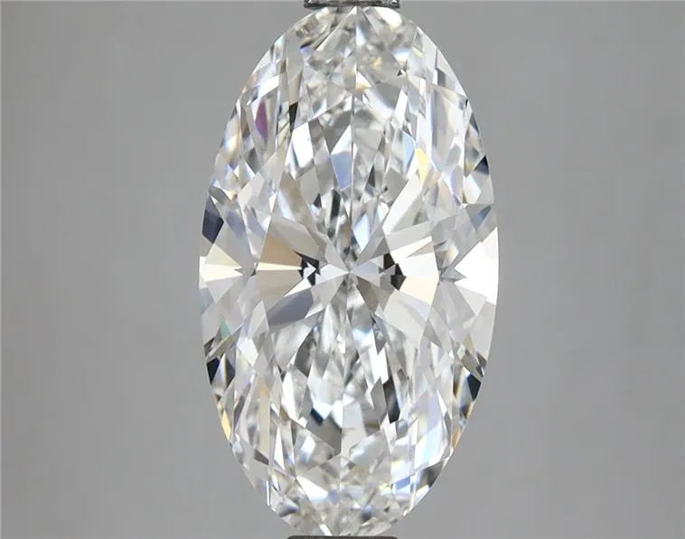 2.58ct Oval Lab Grown Diamond (Colour D, Clarity VVS2, IGI Certified)