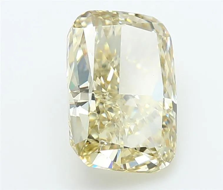 3.08ct Cushion modified Lab Grown Diamond (Colour Fancy Yellow, Clarity VS1, IGI Certified)