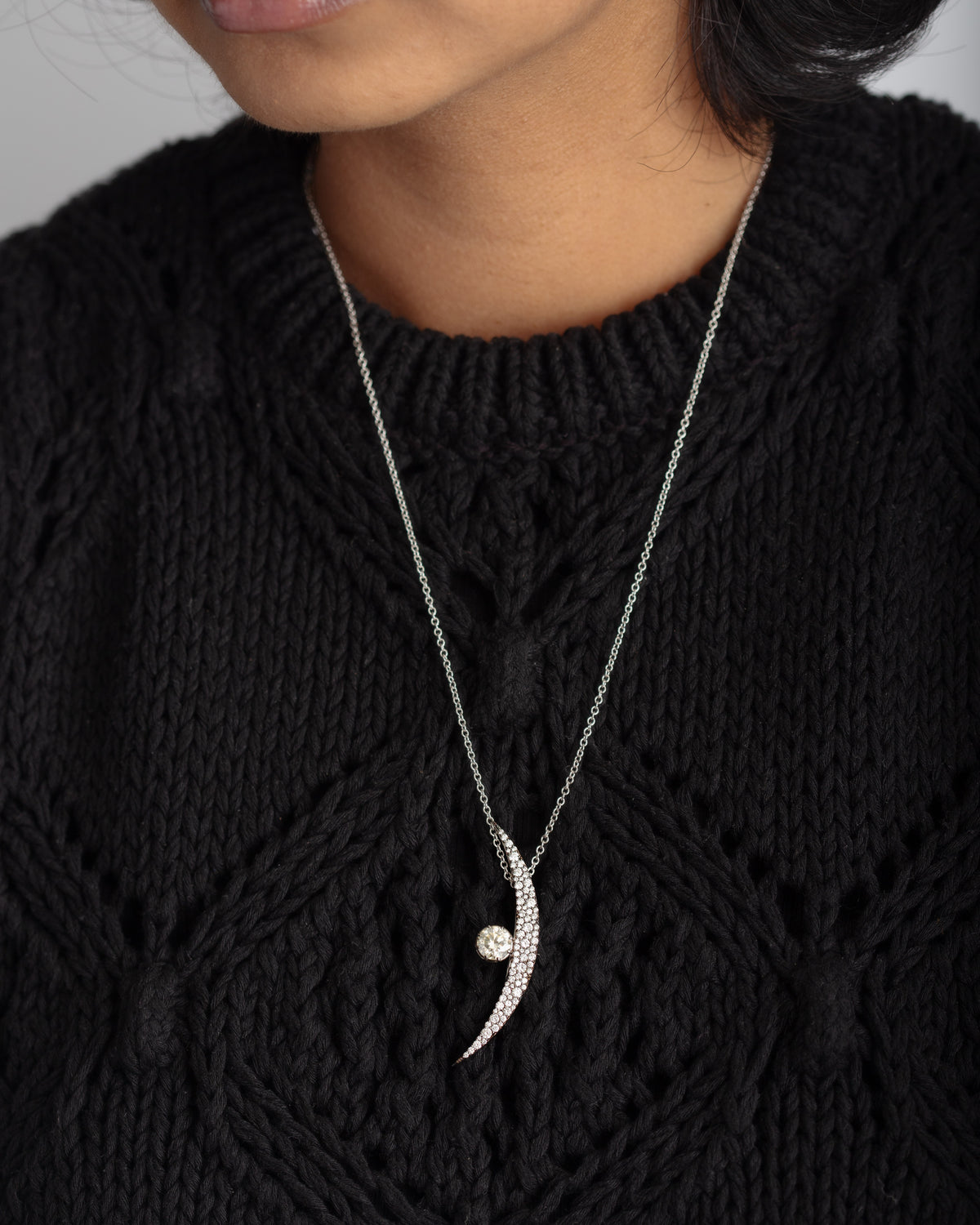Crescent Brooch