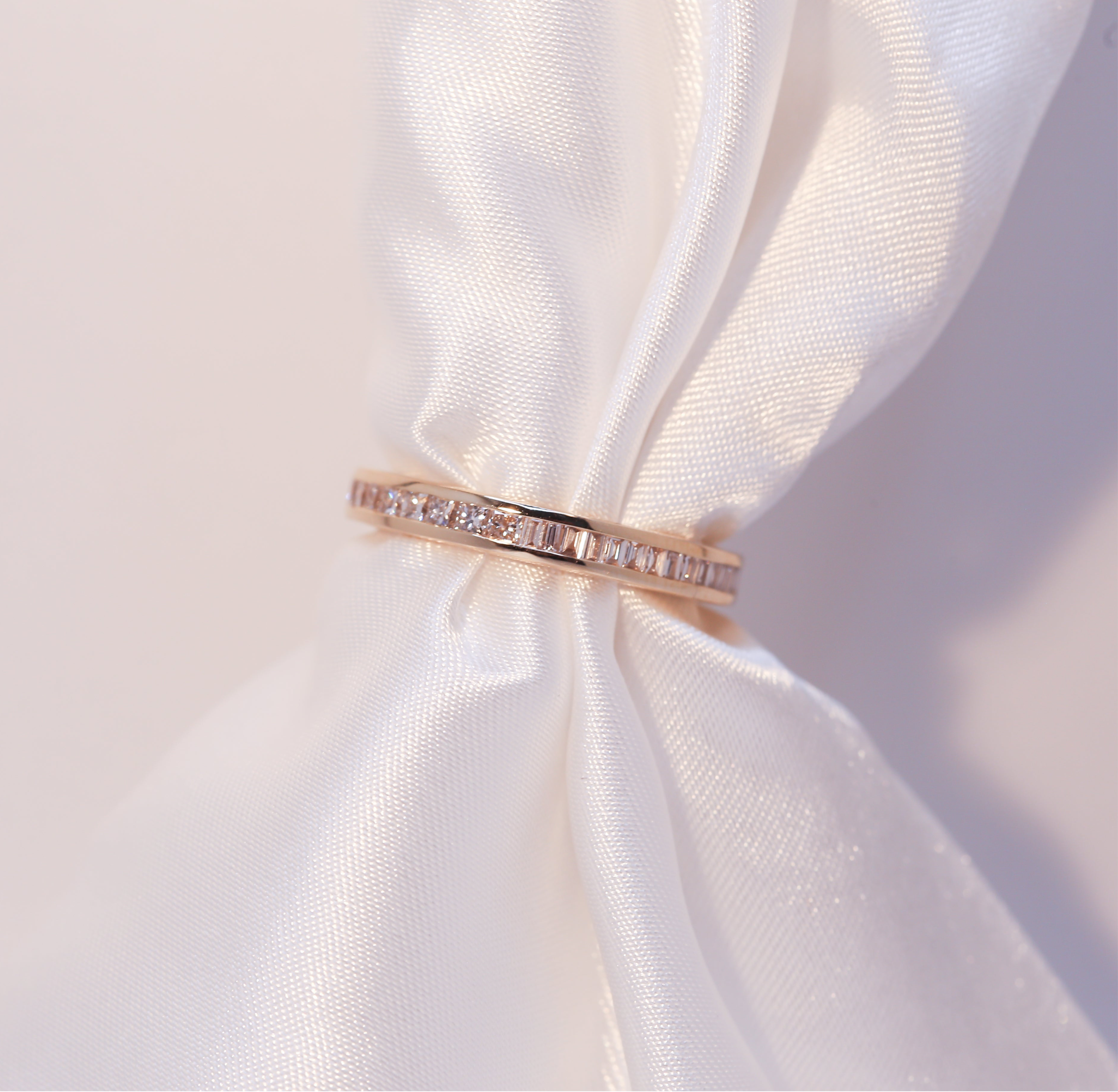 Dual-Cut Diamond Eternity Band