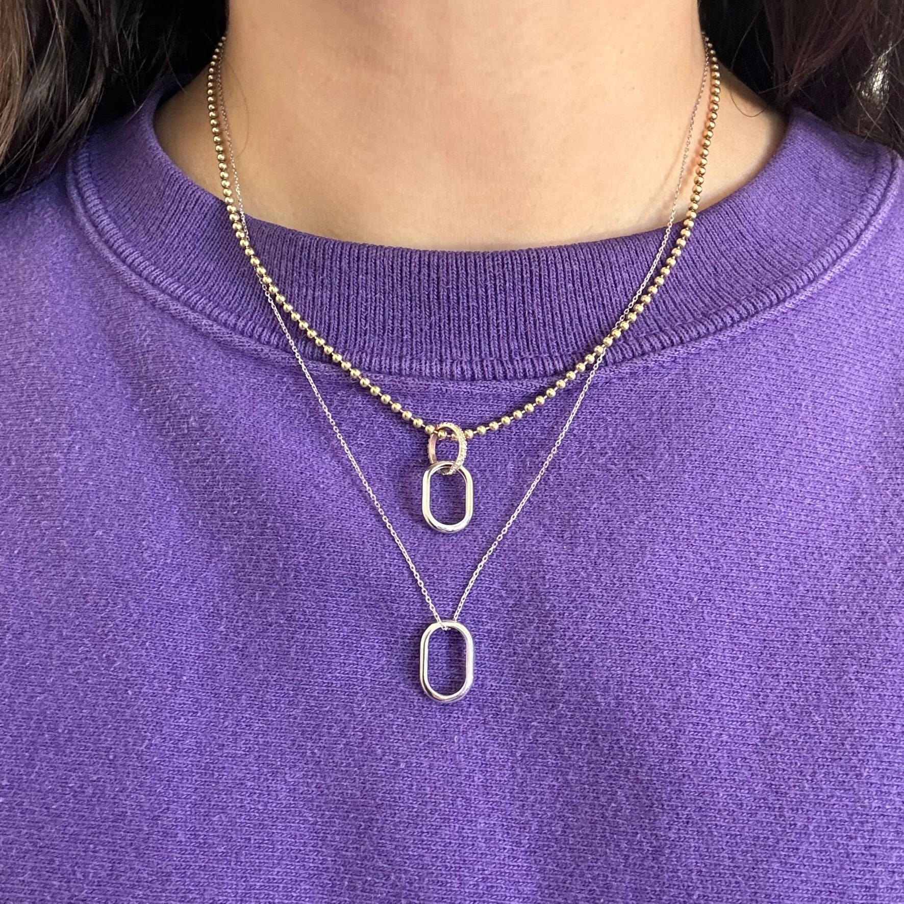 Oval Link Charm