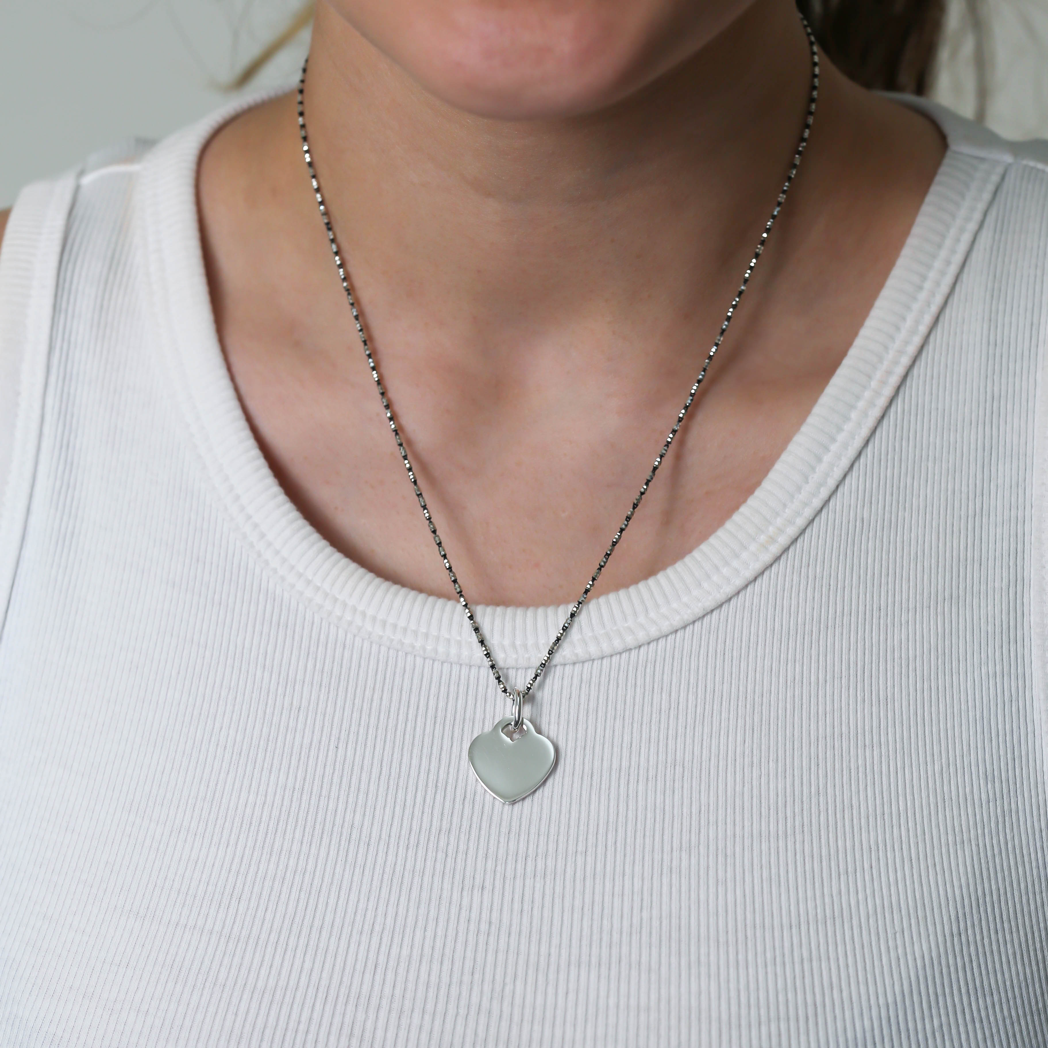 Sterling Silver Heart Charm