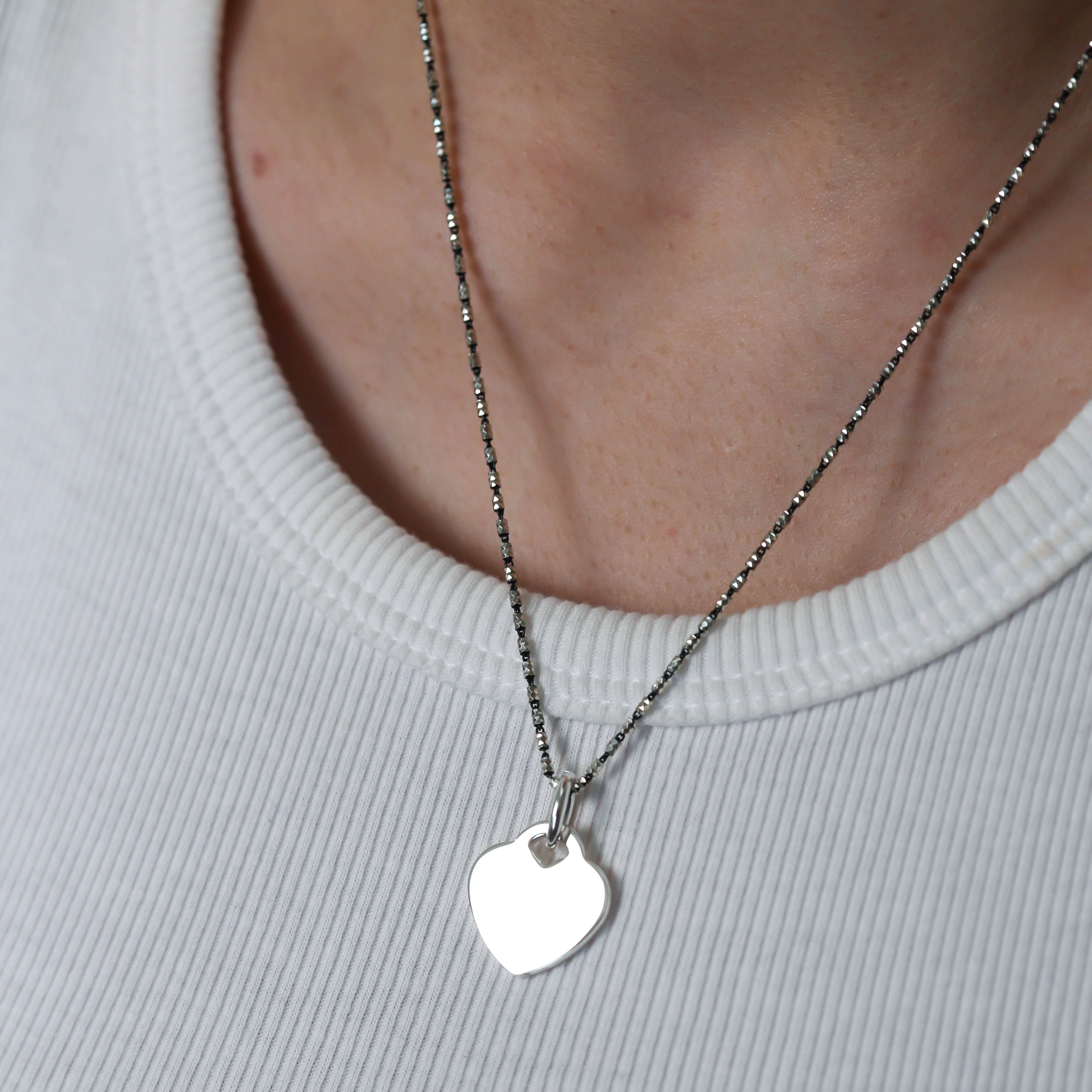 Sterling Silver Heart Charm