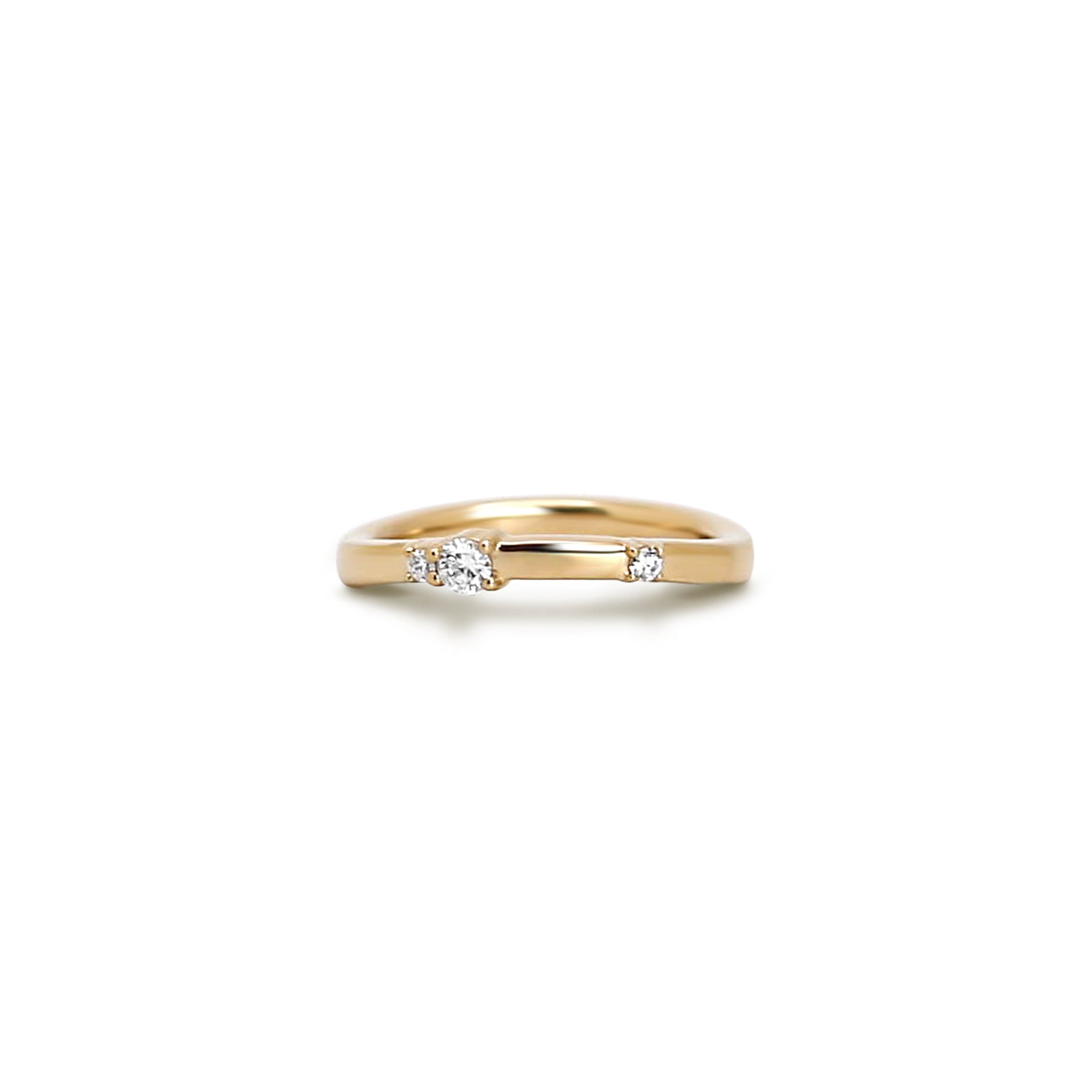 Curvy Diamond Band