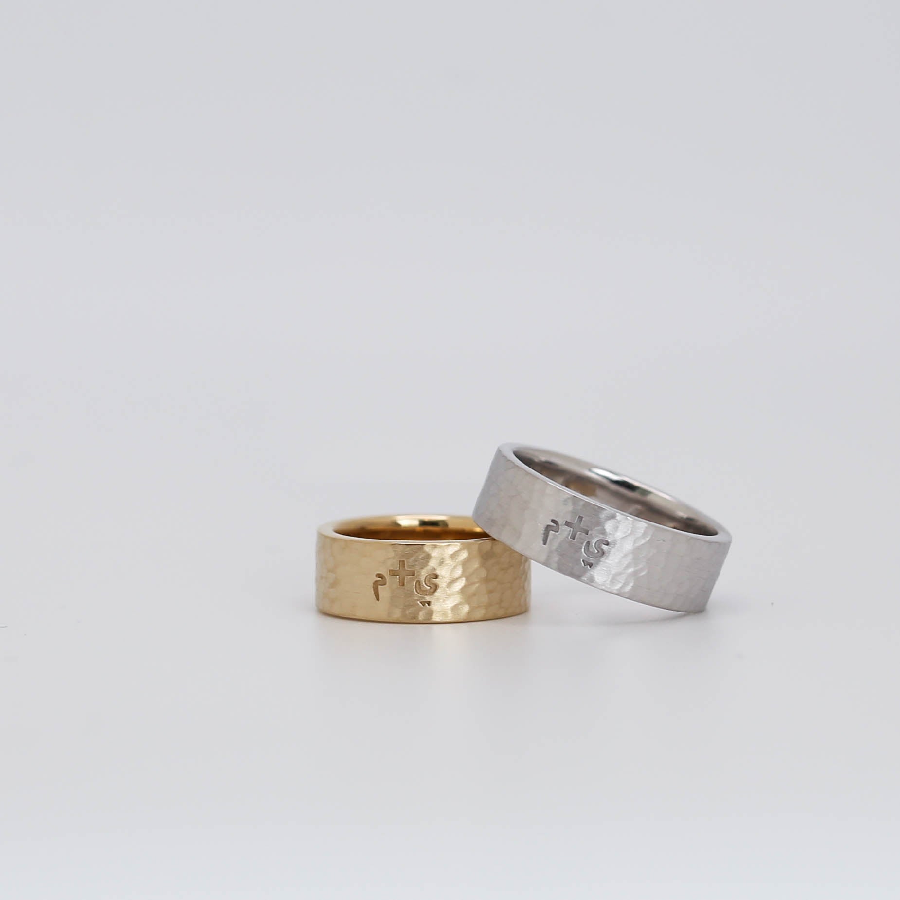 Hammered Initial Band
