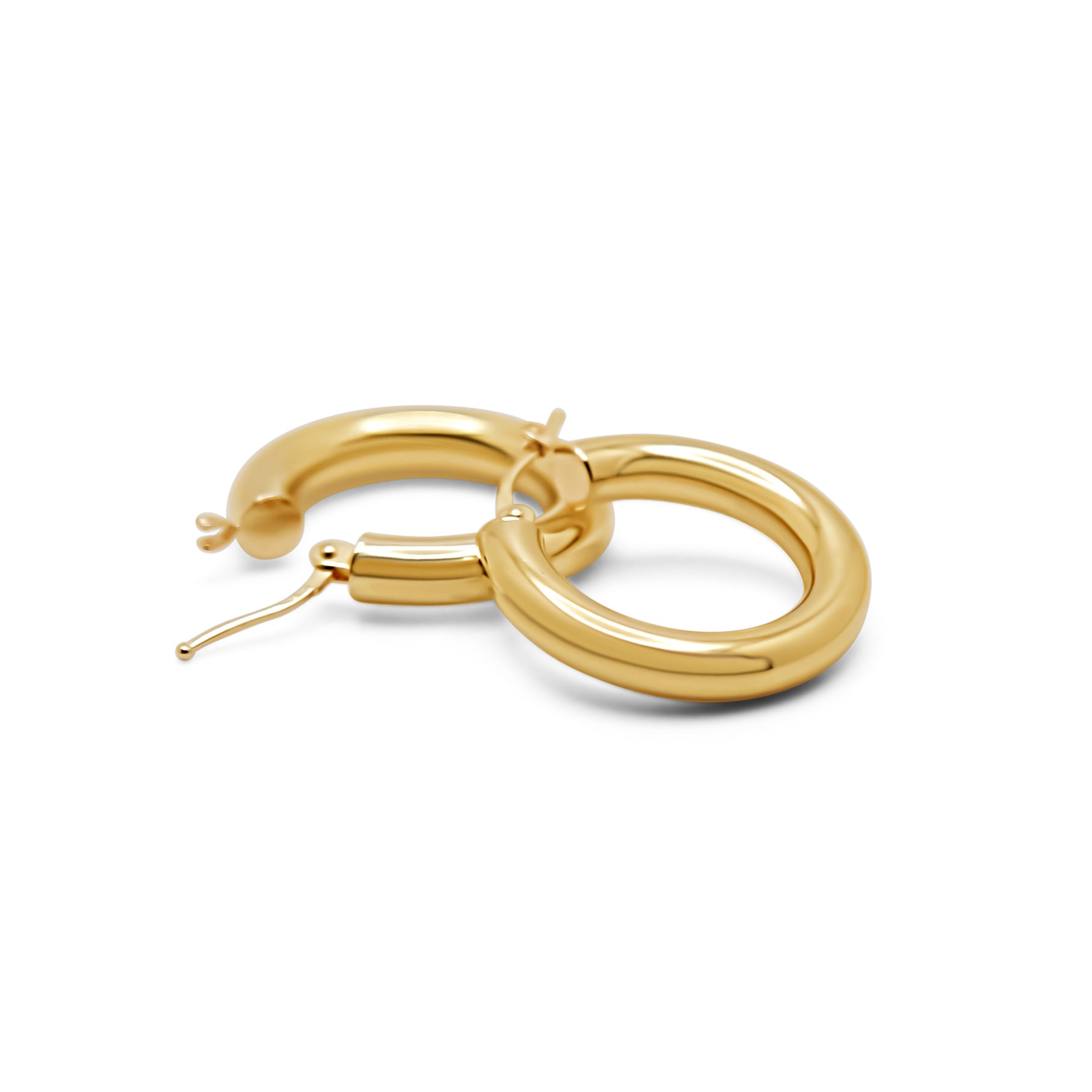 Timeless Gold Hoops