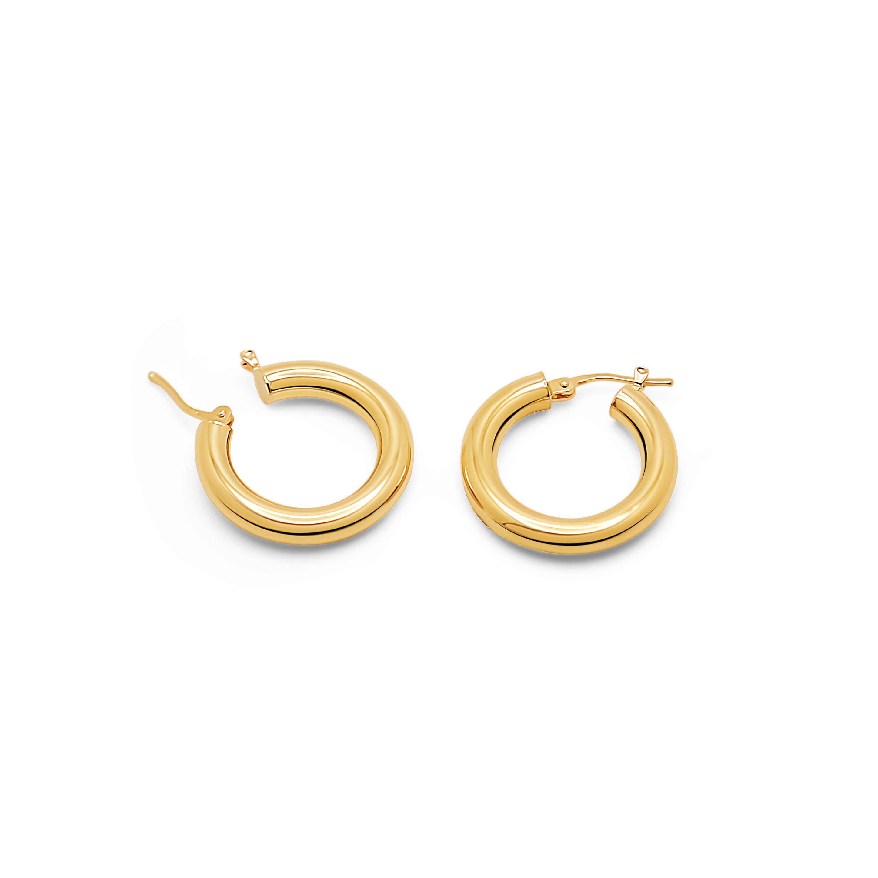 Timeless Gold Hoops