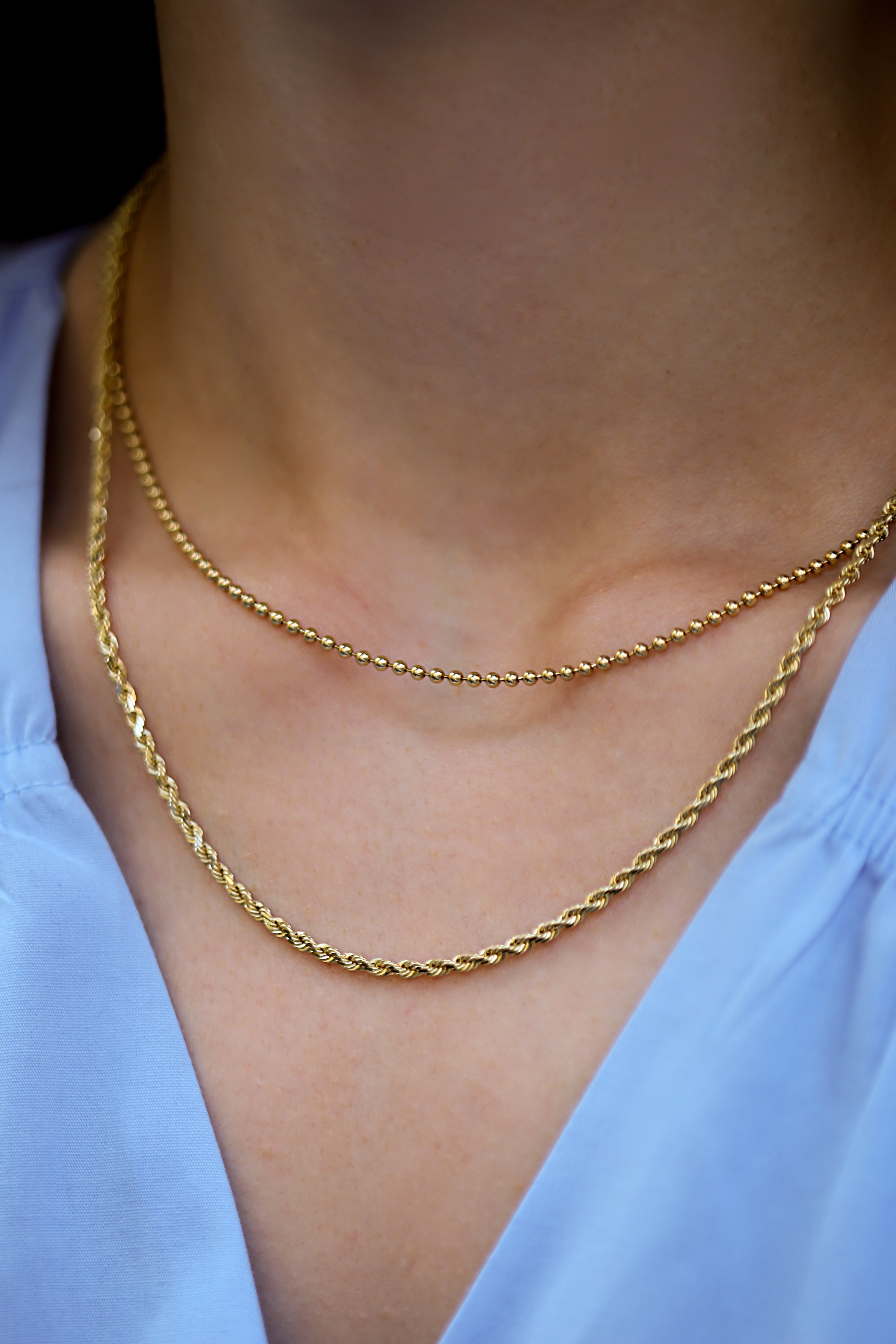 Timeless Gold Rope Chain