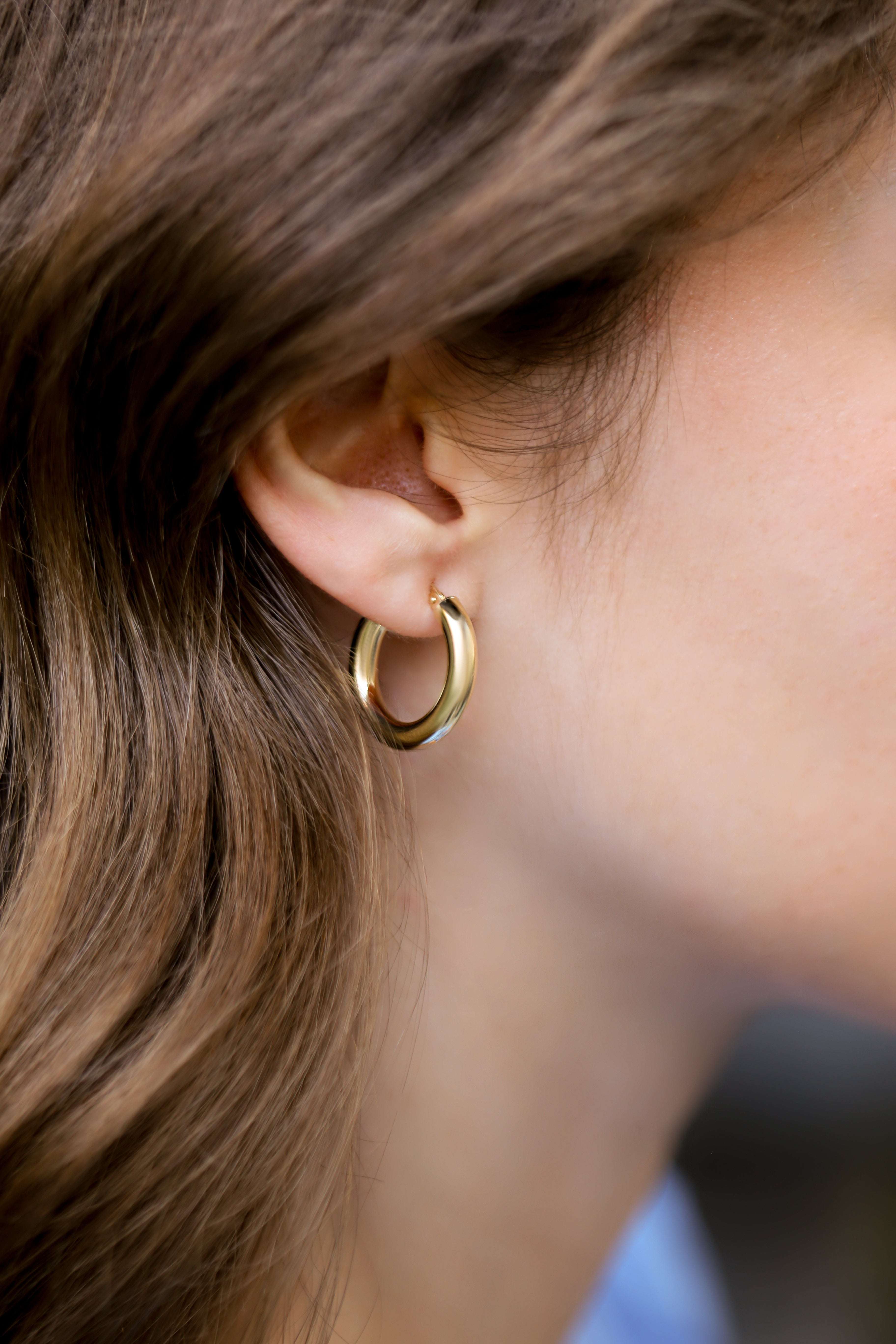 Timeless Gold Hoops