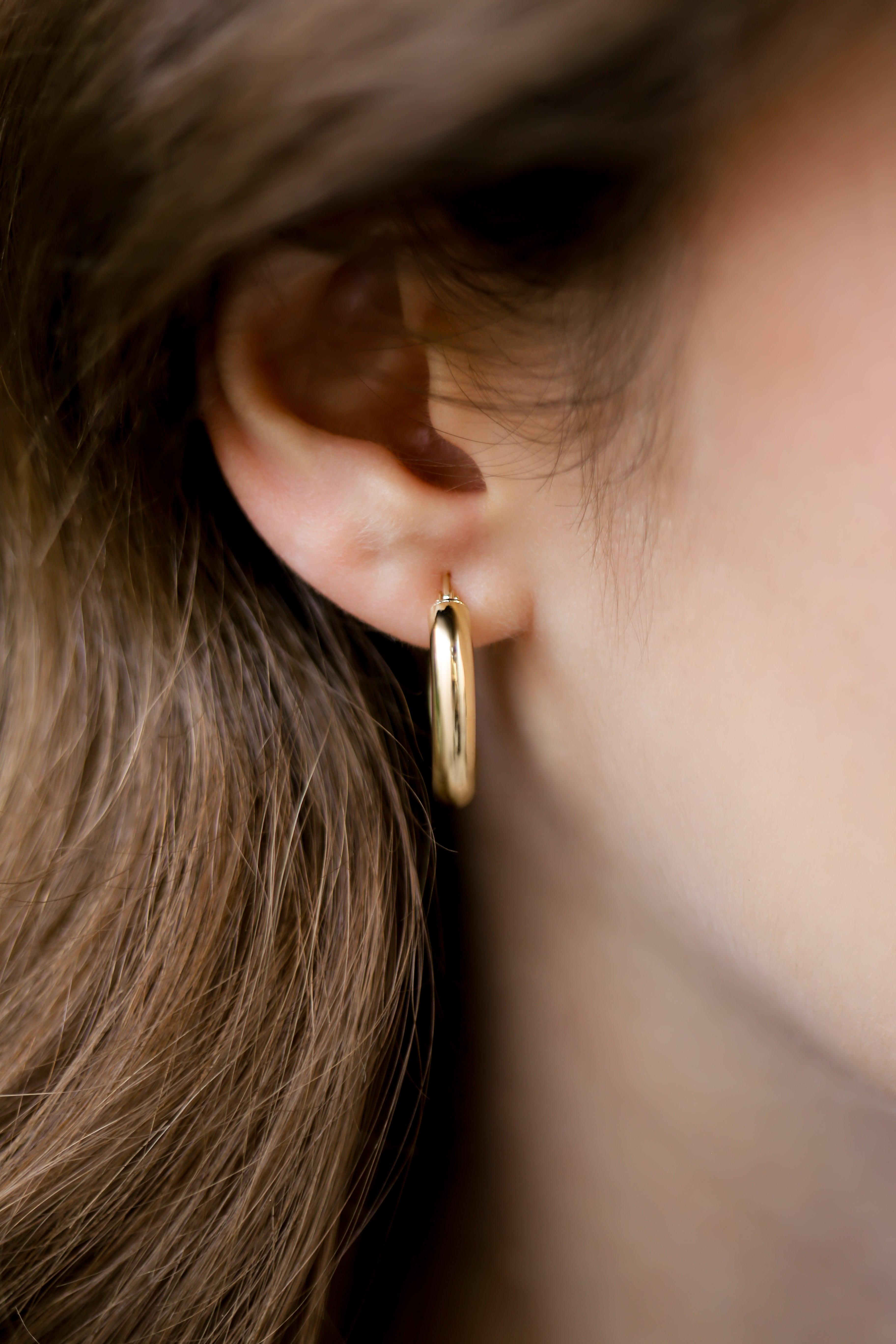 Timeless Gold Hoops