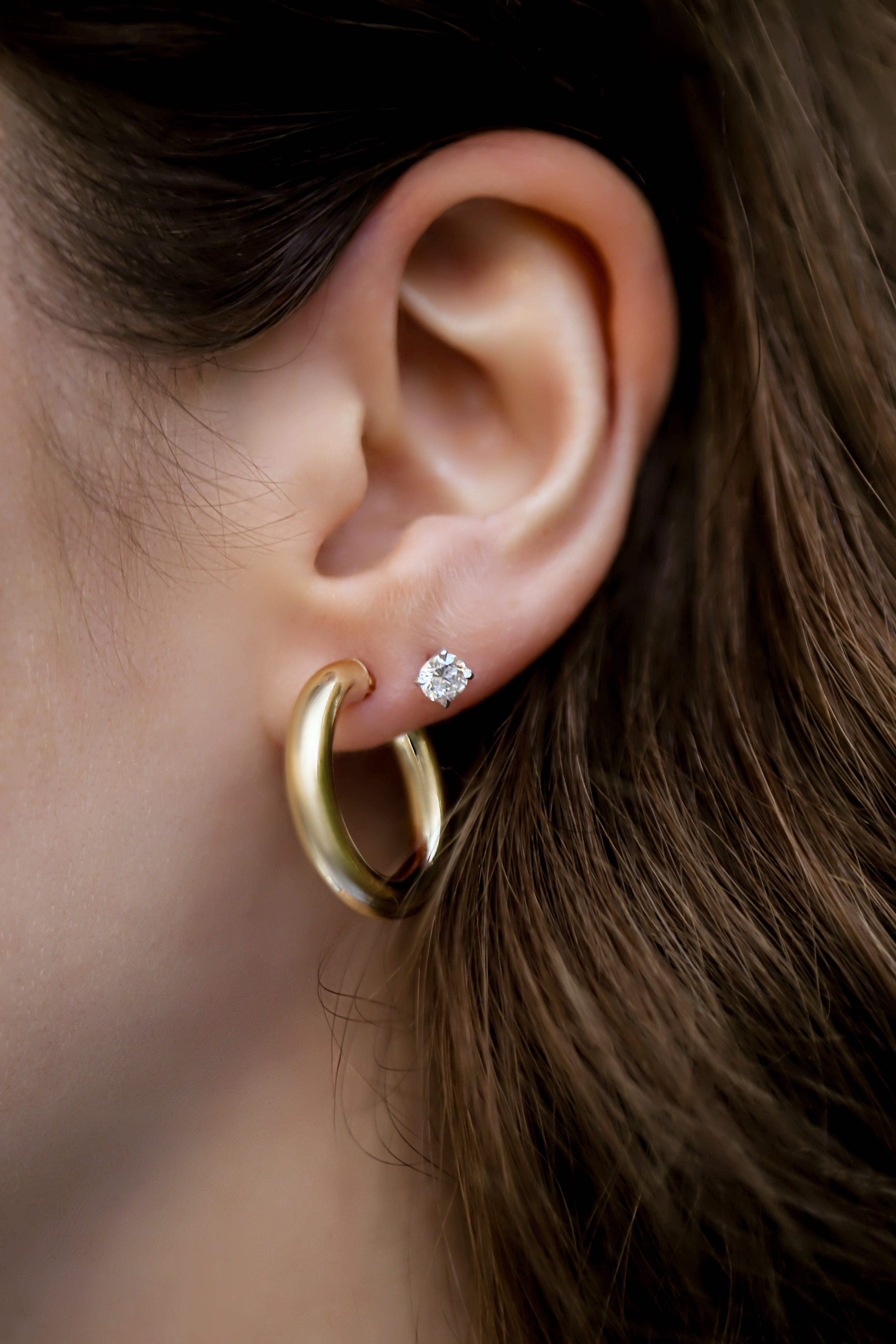 Timeless Gold Hoops