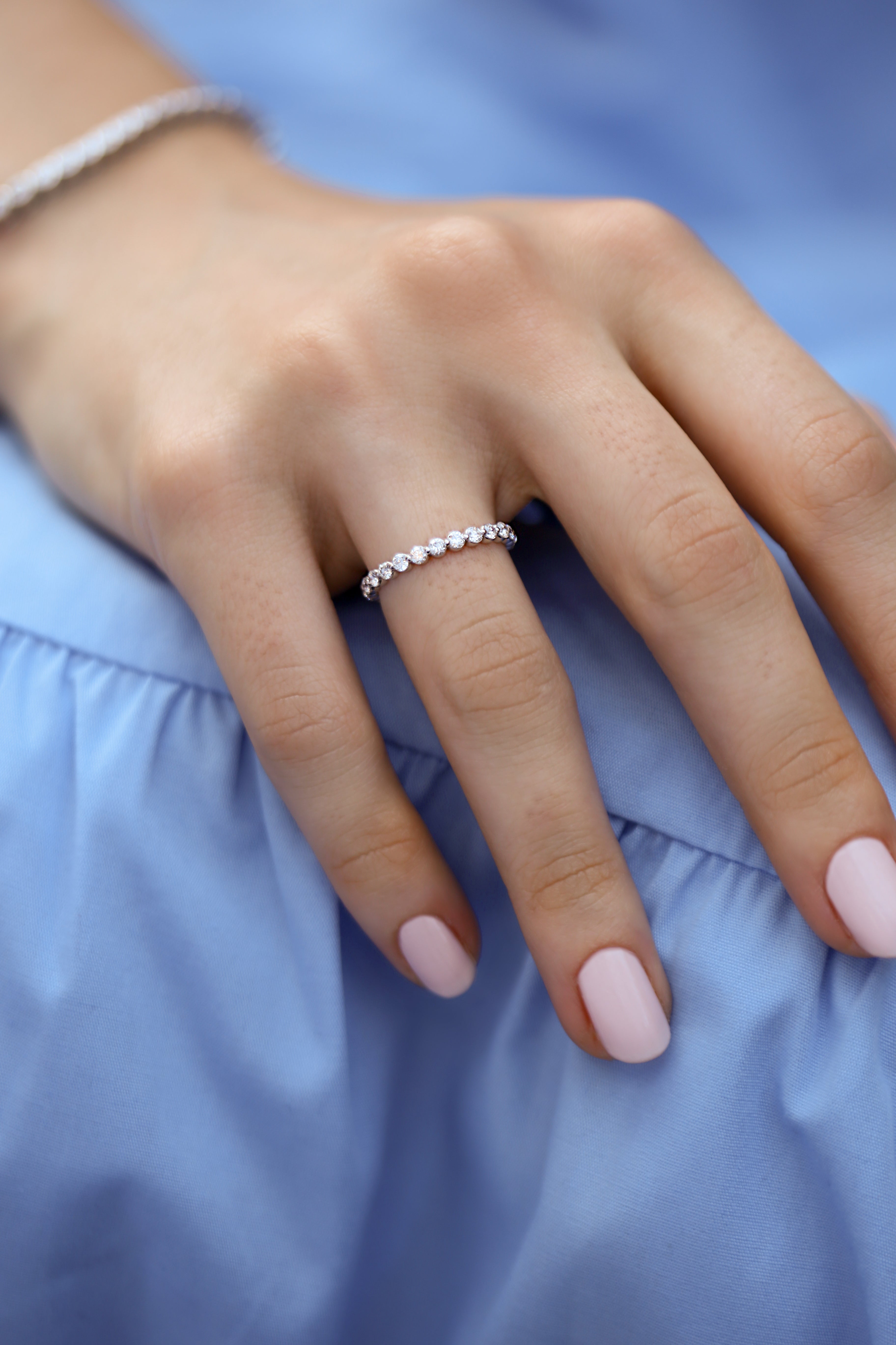 Petite Diamond Eternity Band