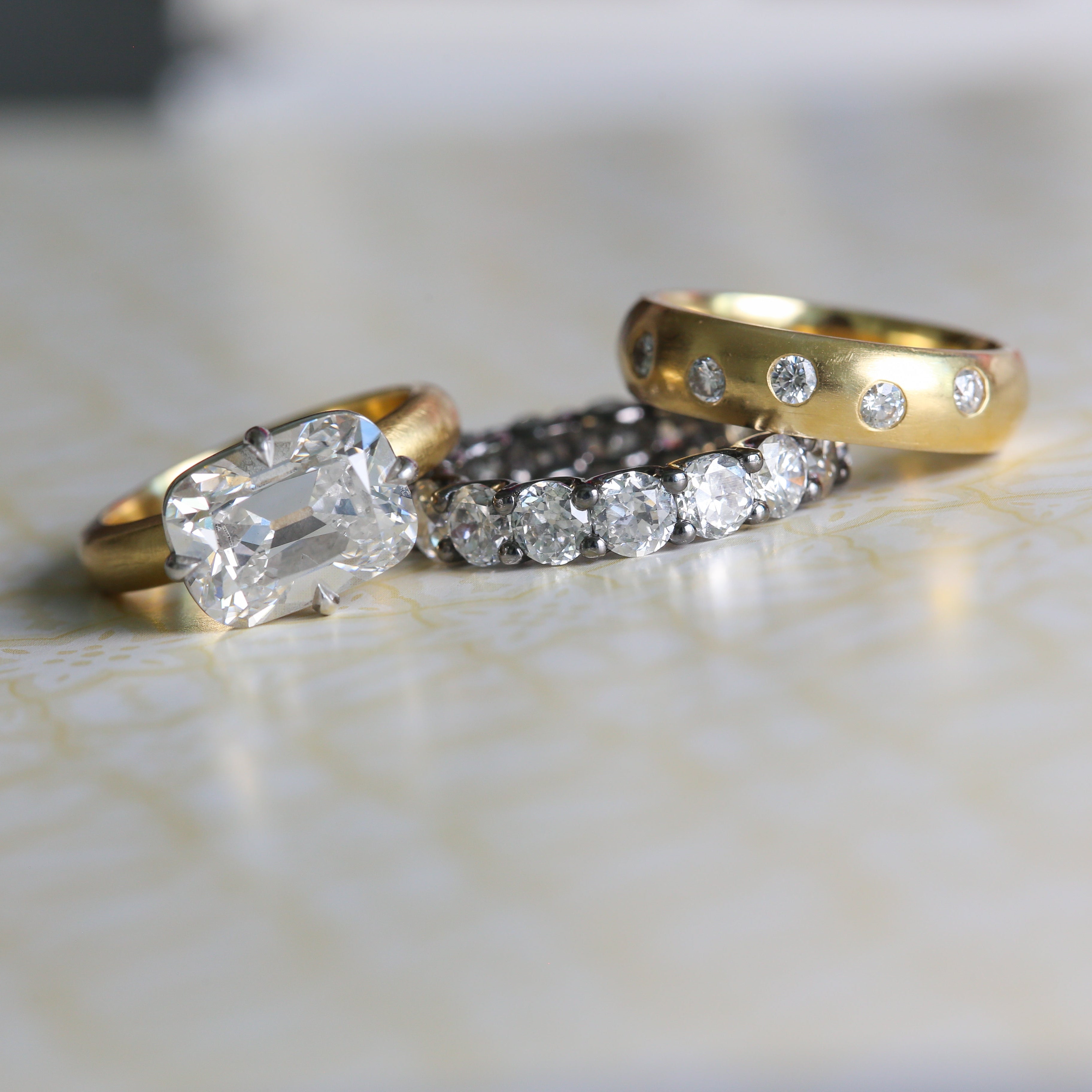 Old mine eternity band