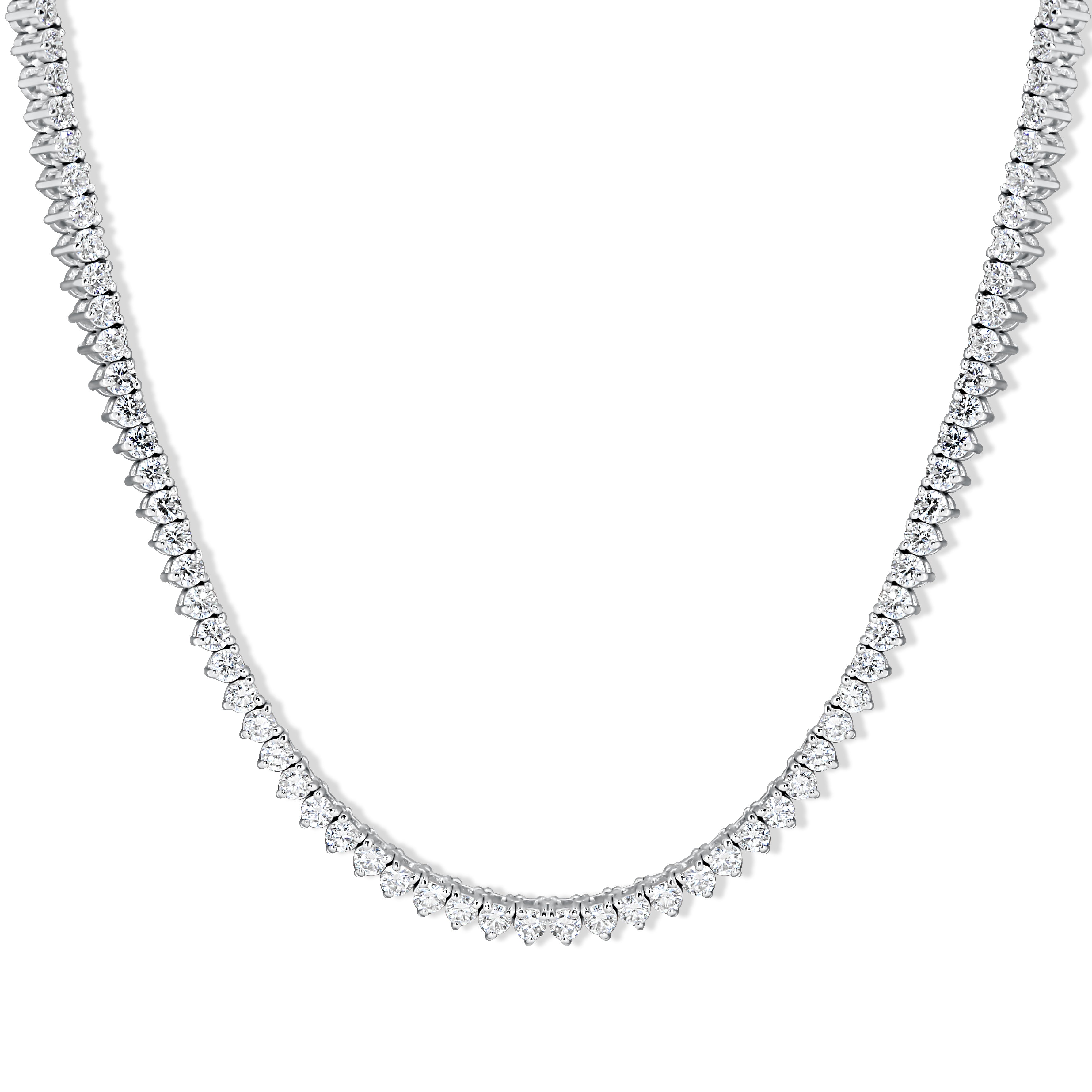 Mini Diamond Tennis Necklace