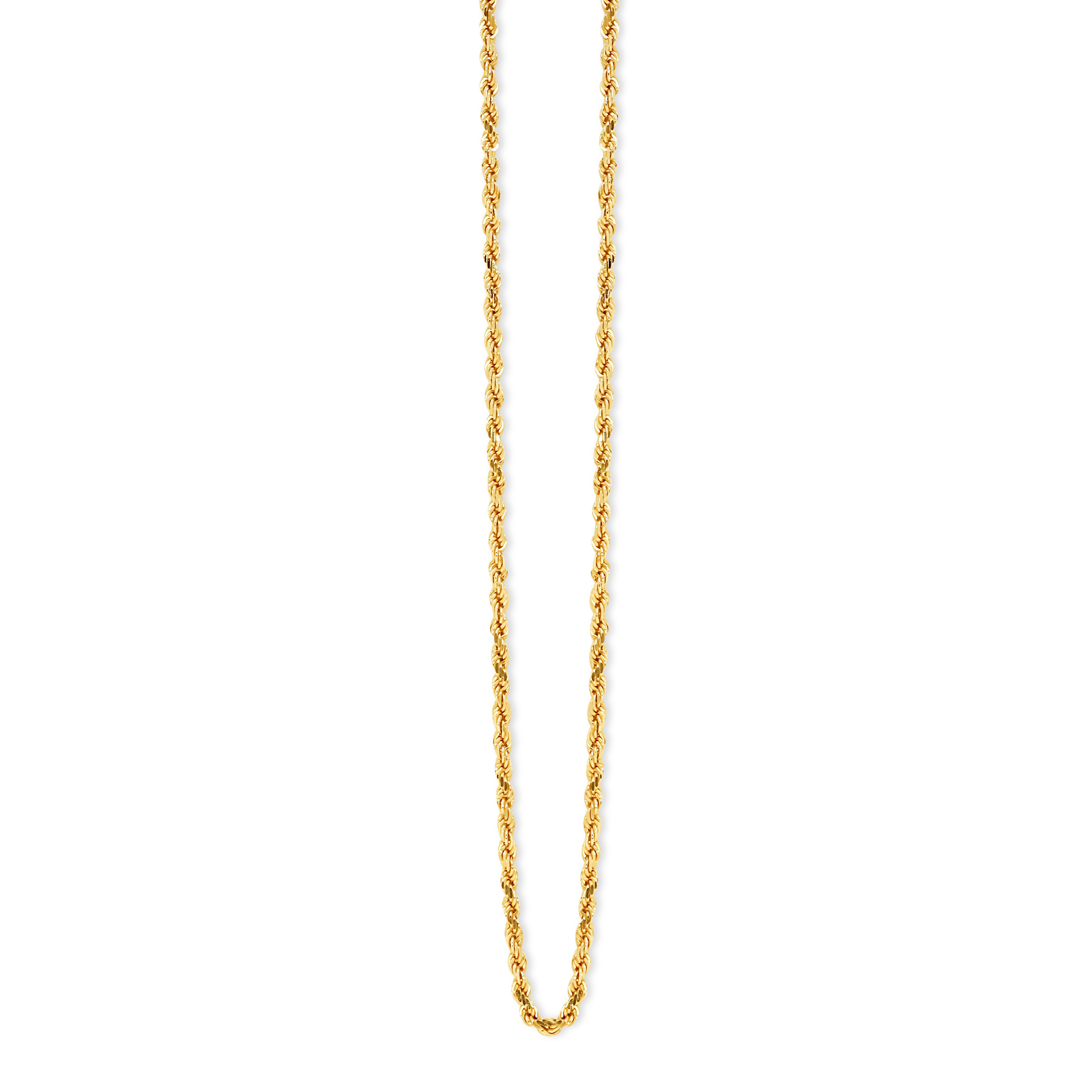 Timeless Gold Rope Chain