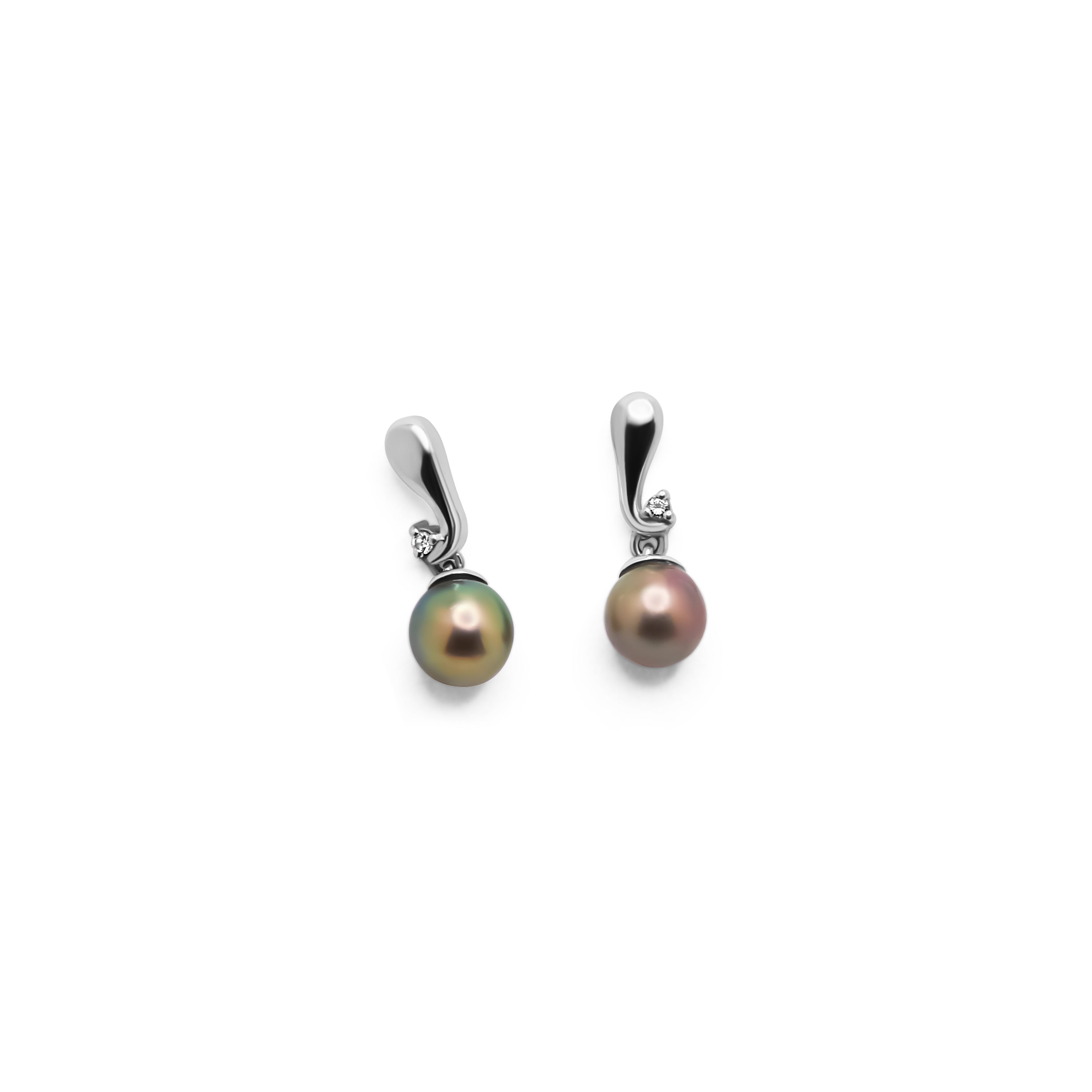 Black Pearl Earring