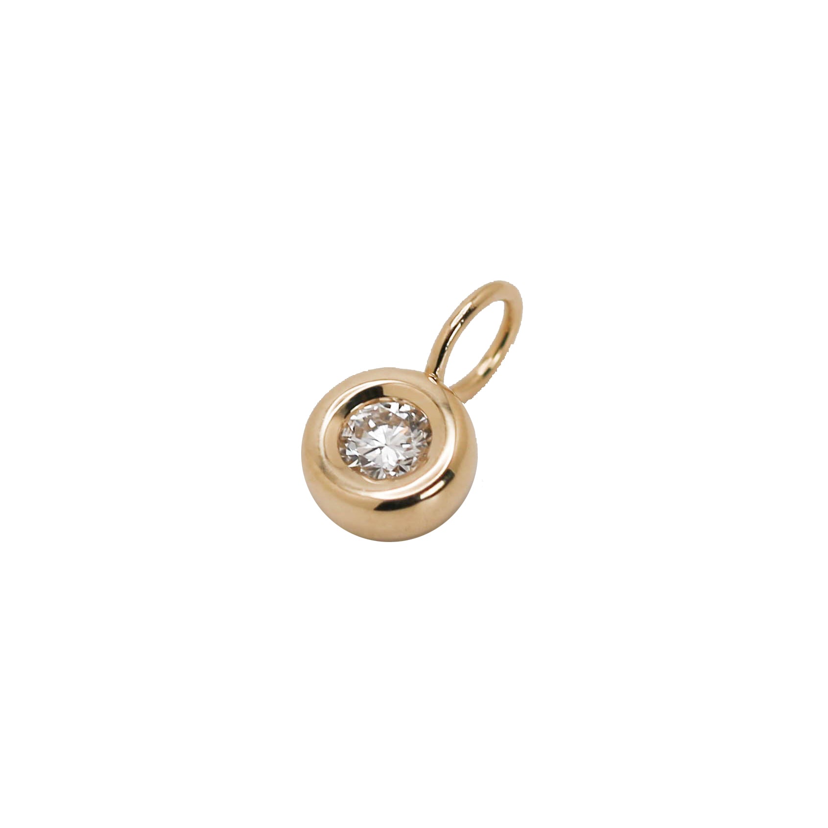 Bubble Donut Diamond Pendant