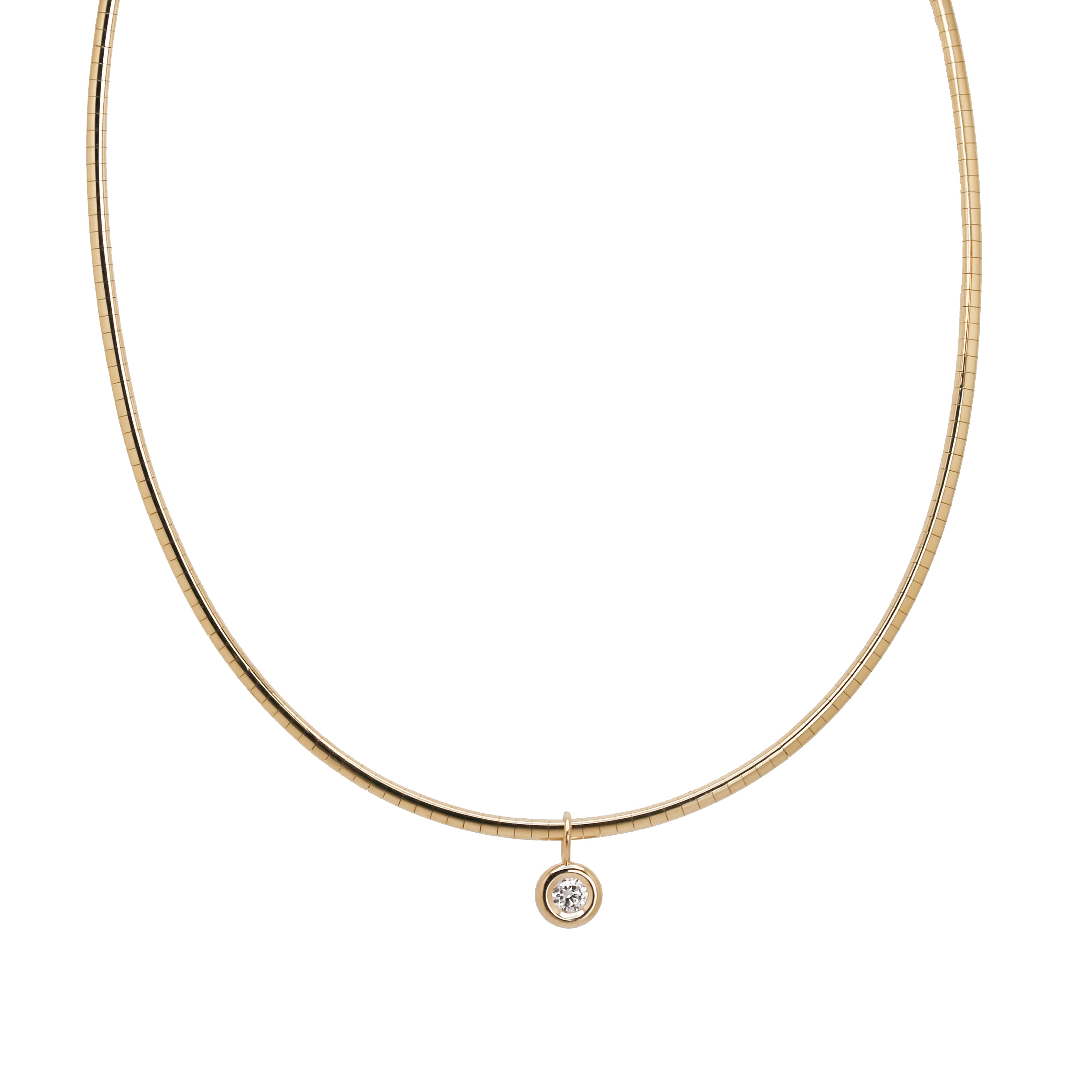 Bubble Donut Diamond Pendant
