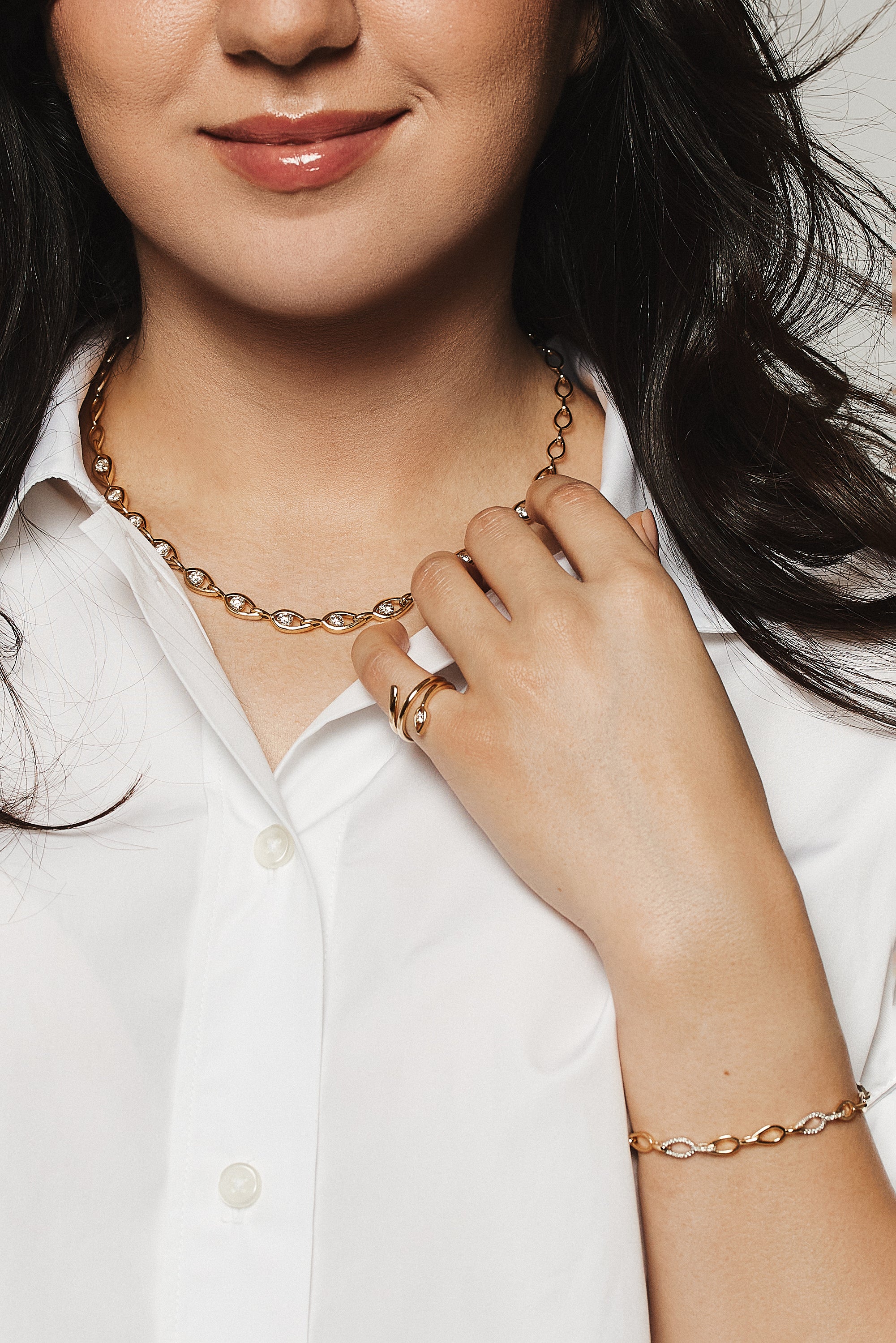 Leaf Links Necklace