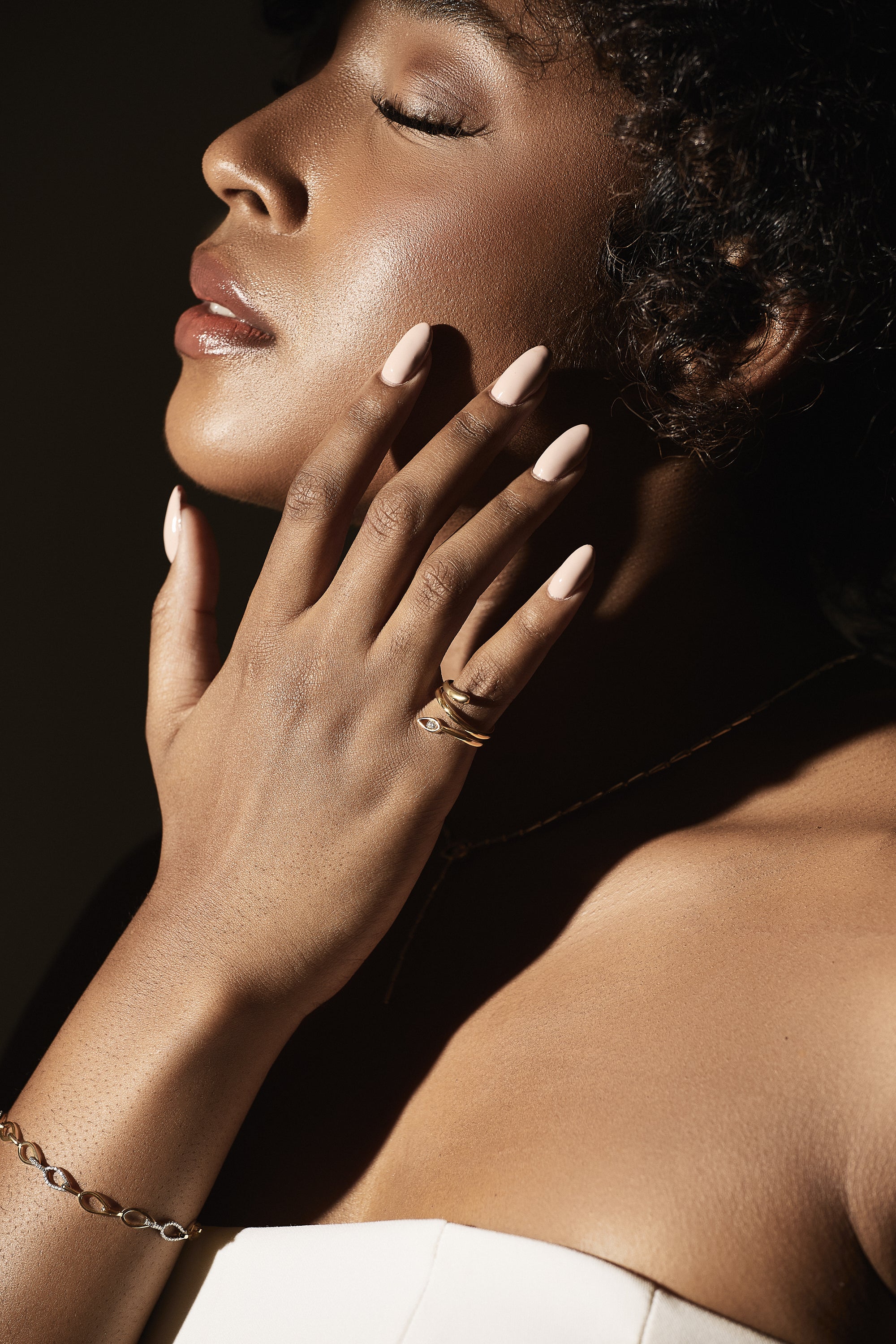 Snakey Leaf Ring