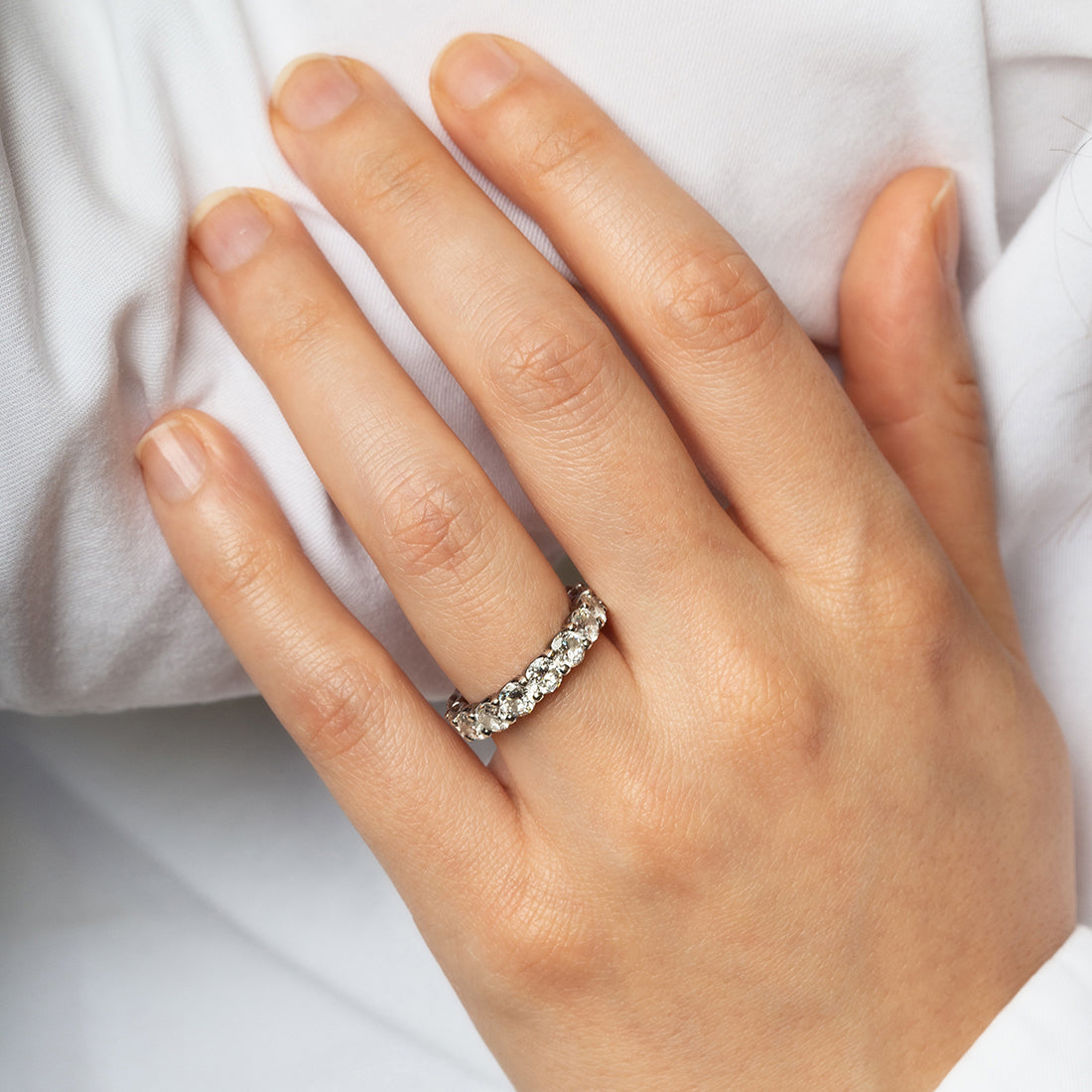 Old mine eternity band