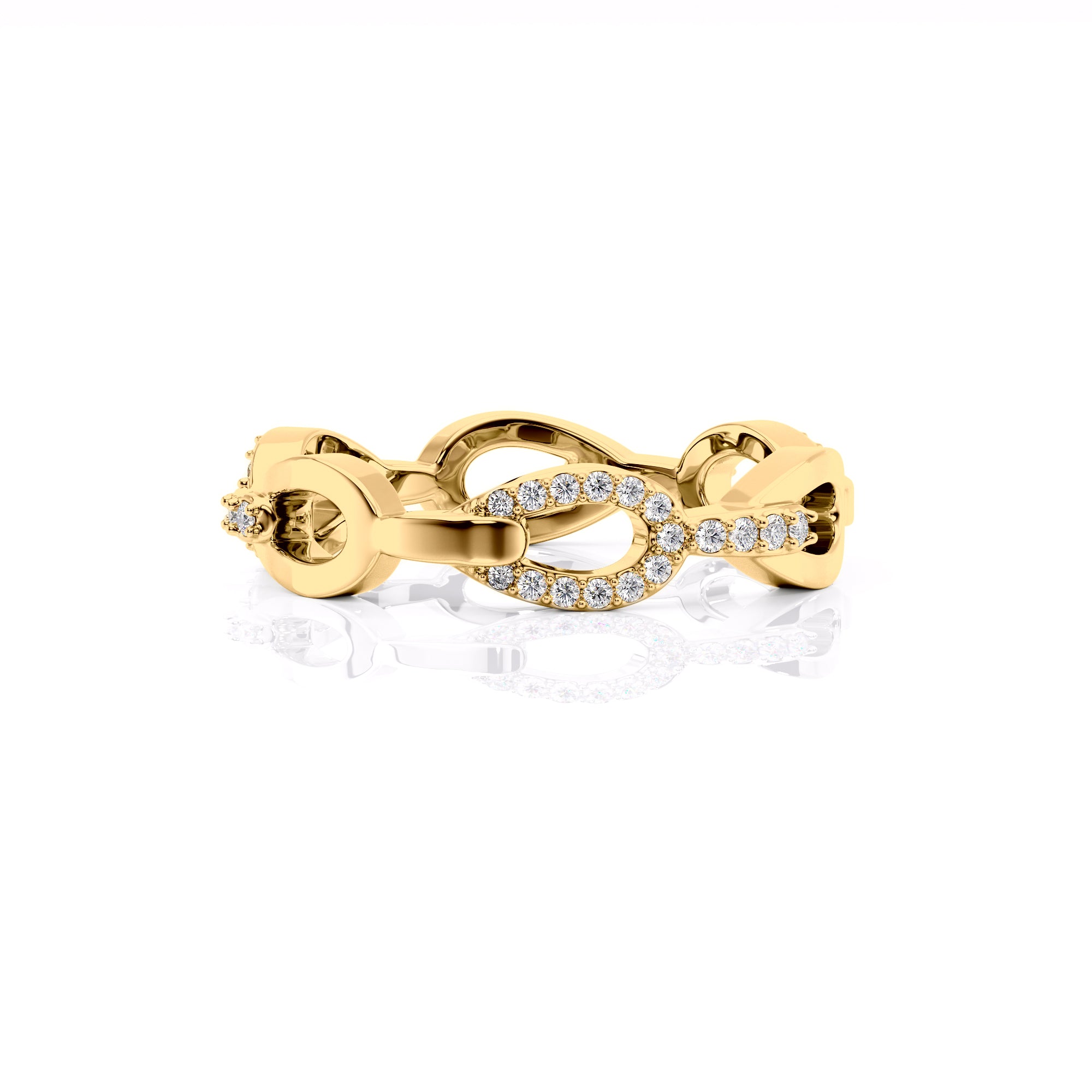 Leaf Links Ring