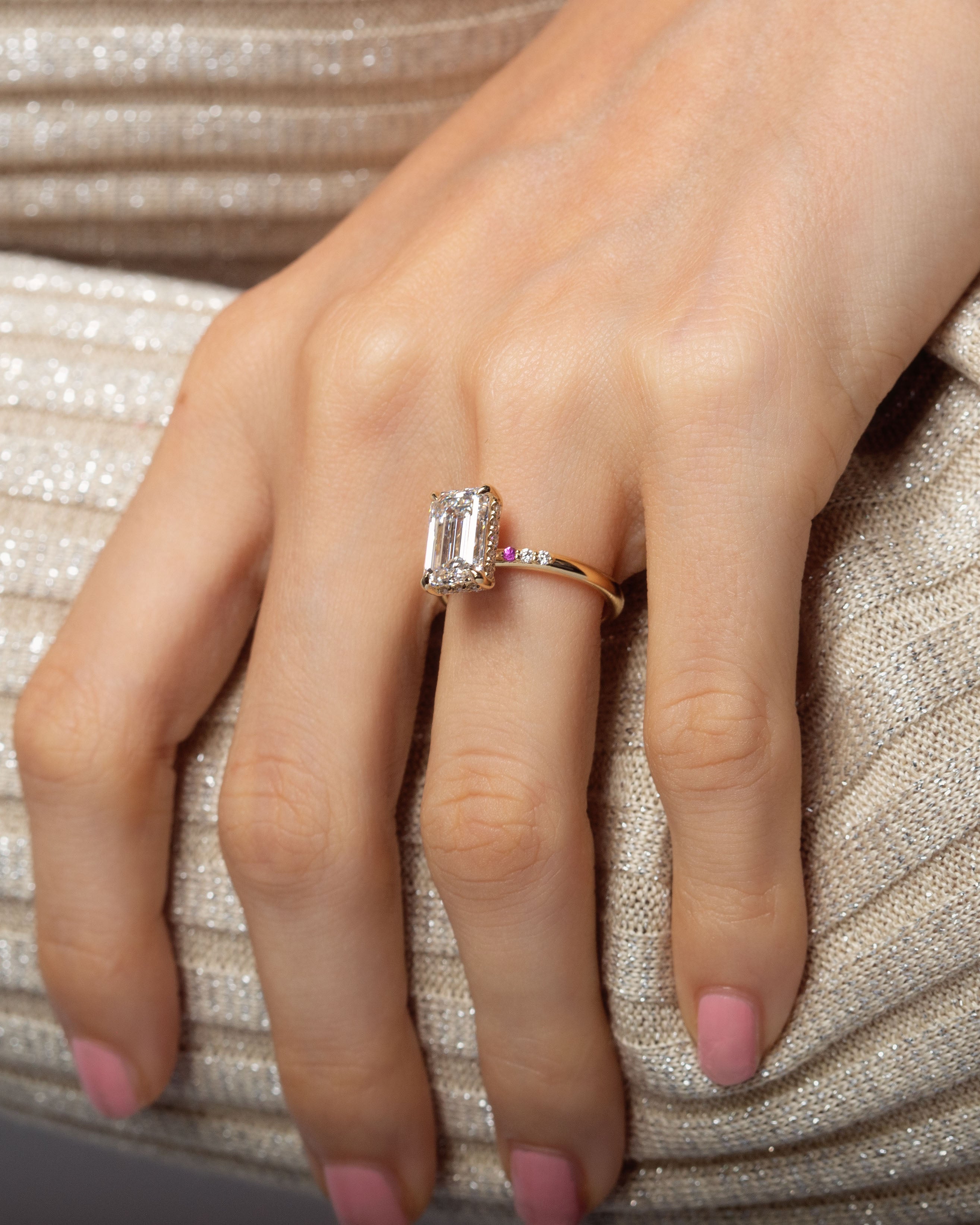 Pink Sapphire Ring