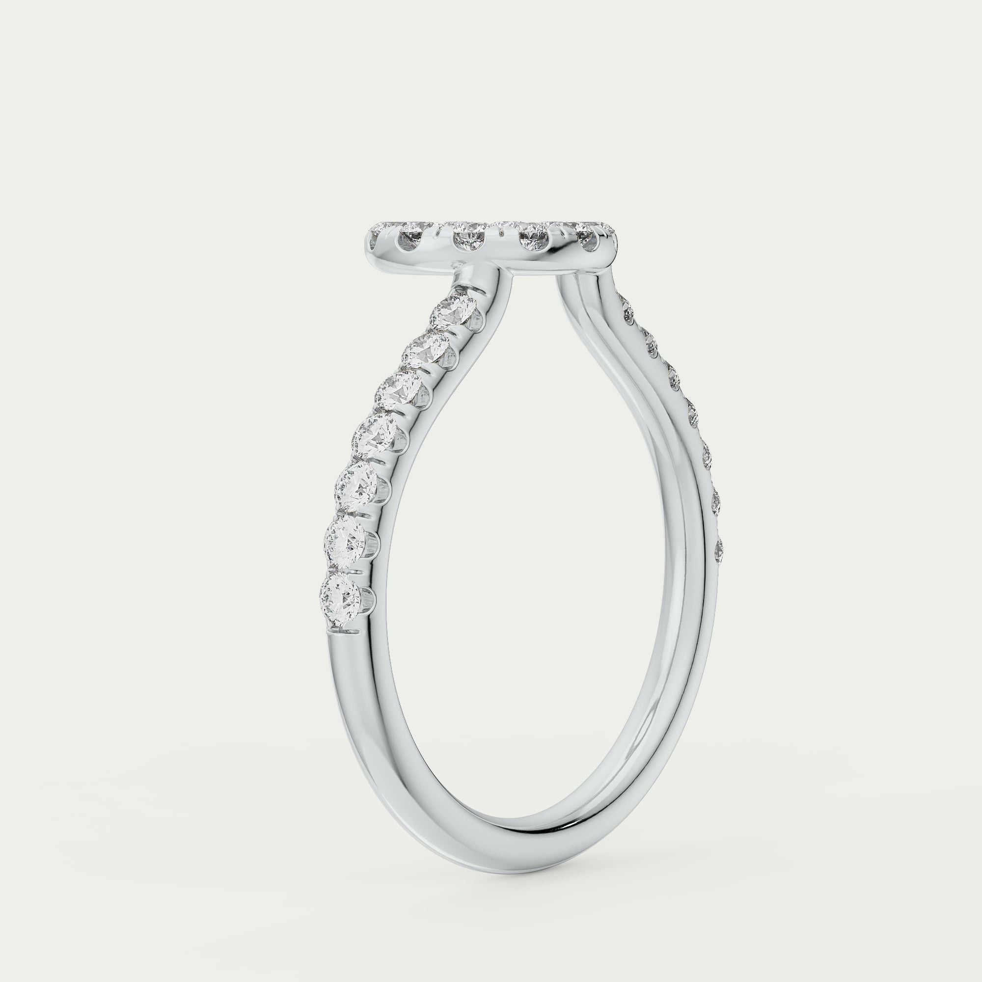 Ring Enhancer Pave Band
