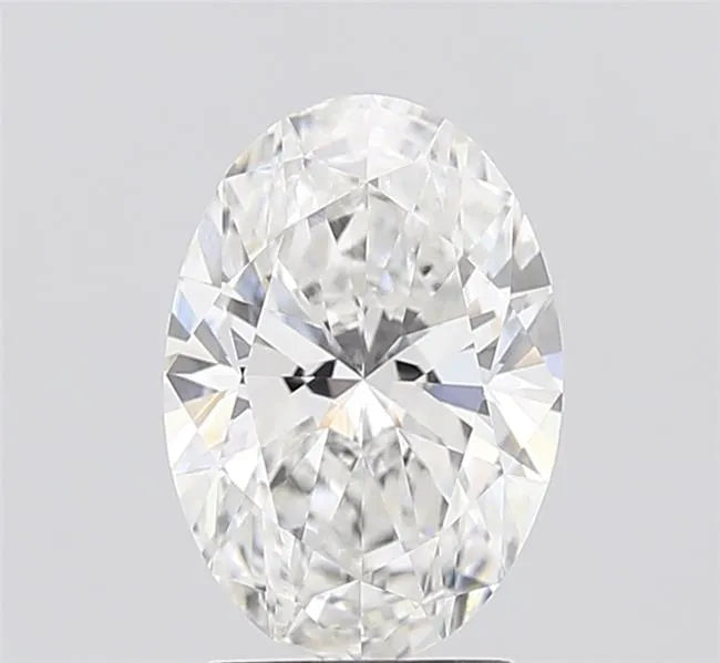 2.10ct Oval Lab Grown Diamond (Colour E, Clarity VVS2, IGI Certified)
