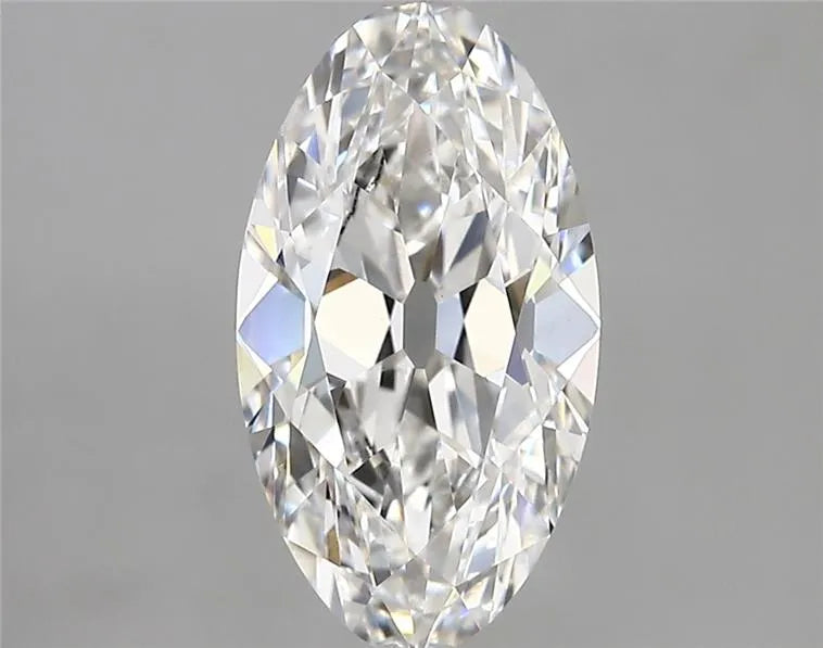 2.45ct Oval Lab Grown Diamond (Colour E, Clarity VVS2, IGI Certified)