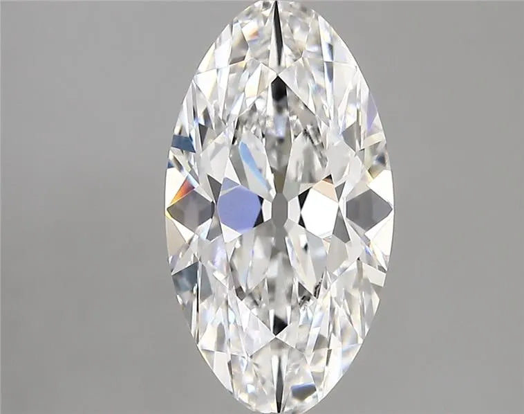 2.66ct Oval Lab Grown Diamond (Colour D, Clarity VVS2, IGI Certified)