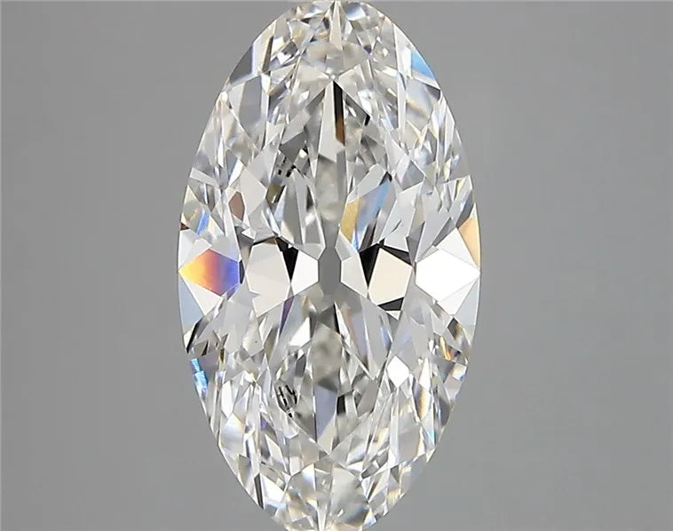 2.75ct Oval Lab Grown Diamond (Colour F, Clarity VVS2, IGI Certified)