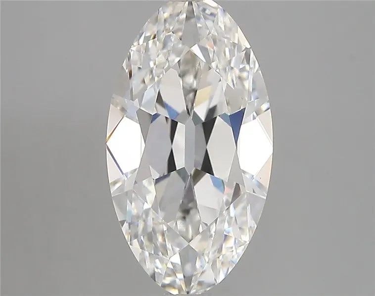 3.00ct Oval Lab Grown Diamond (Colour F, Clarity VVS2, IGI Certified)