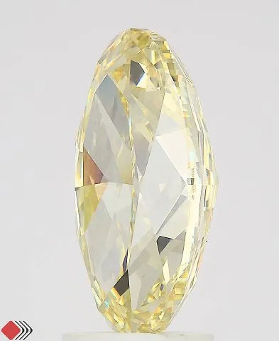 4.50ct Oval Lab Grown Diamond (Colour Fancy Intense Yellow, Clarity VS1, IGI Certified)