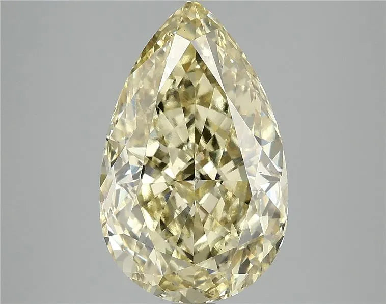 5.01ct Pear Lab Grown Diamond (Colour Fancy Intense Yellow, Clarity VS1, IGI Certified)