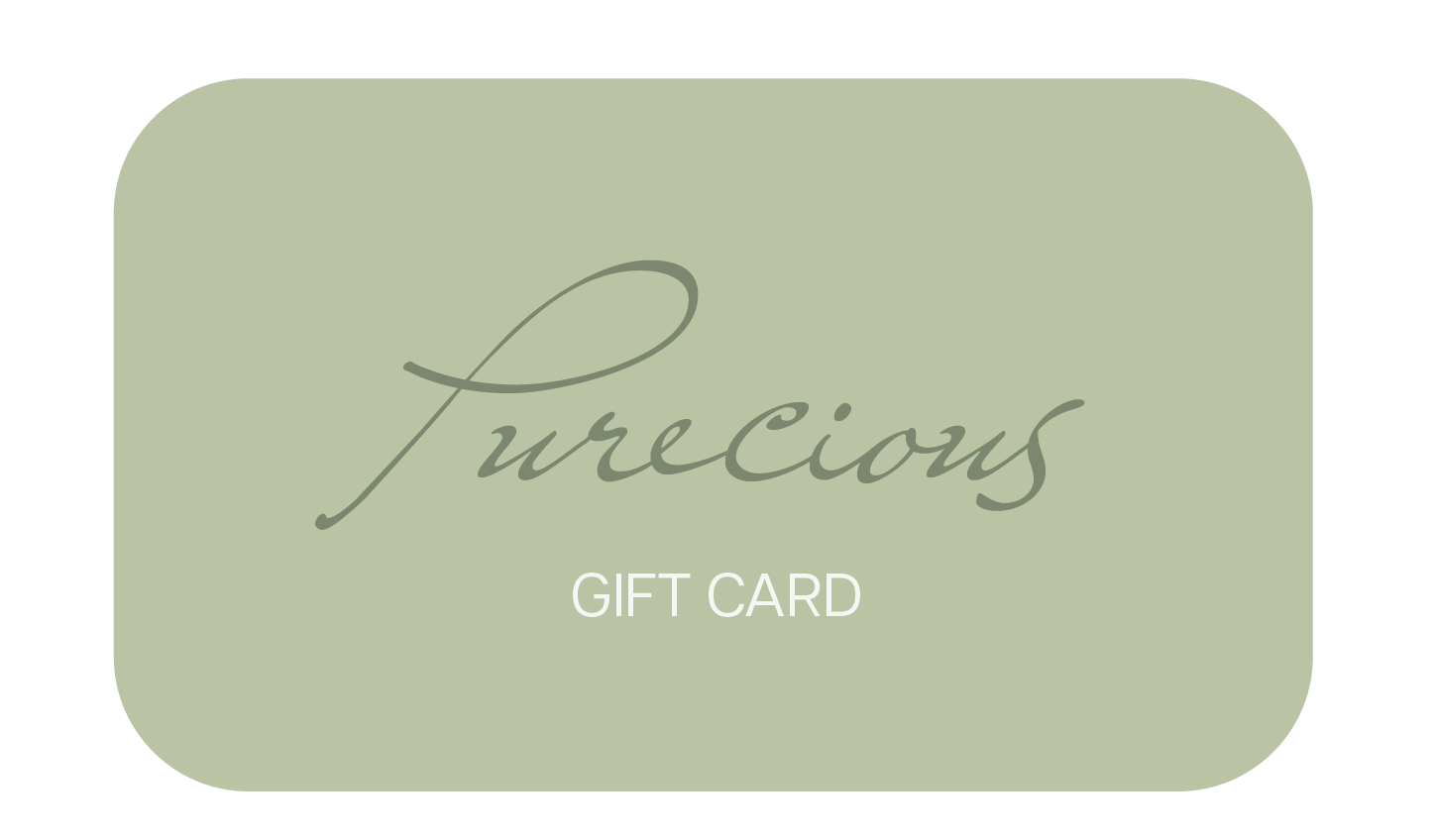 Purecious Jewelry Gift Card