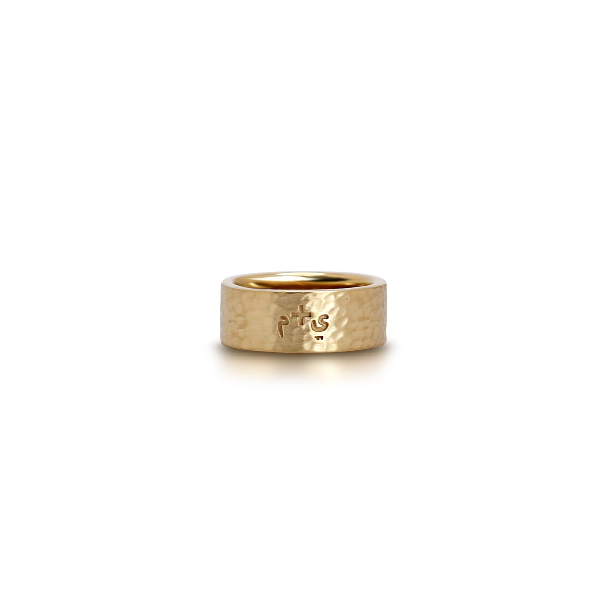 Hammered Initial Band