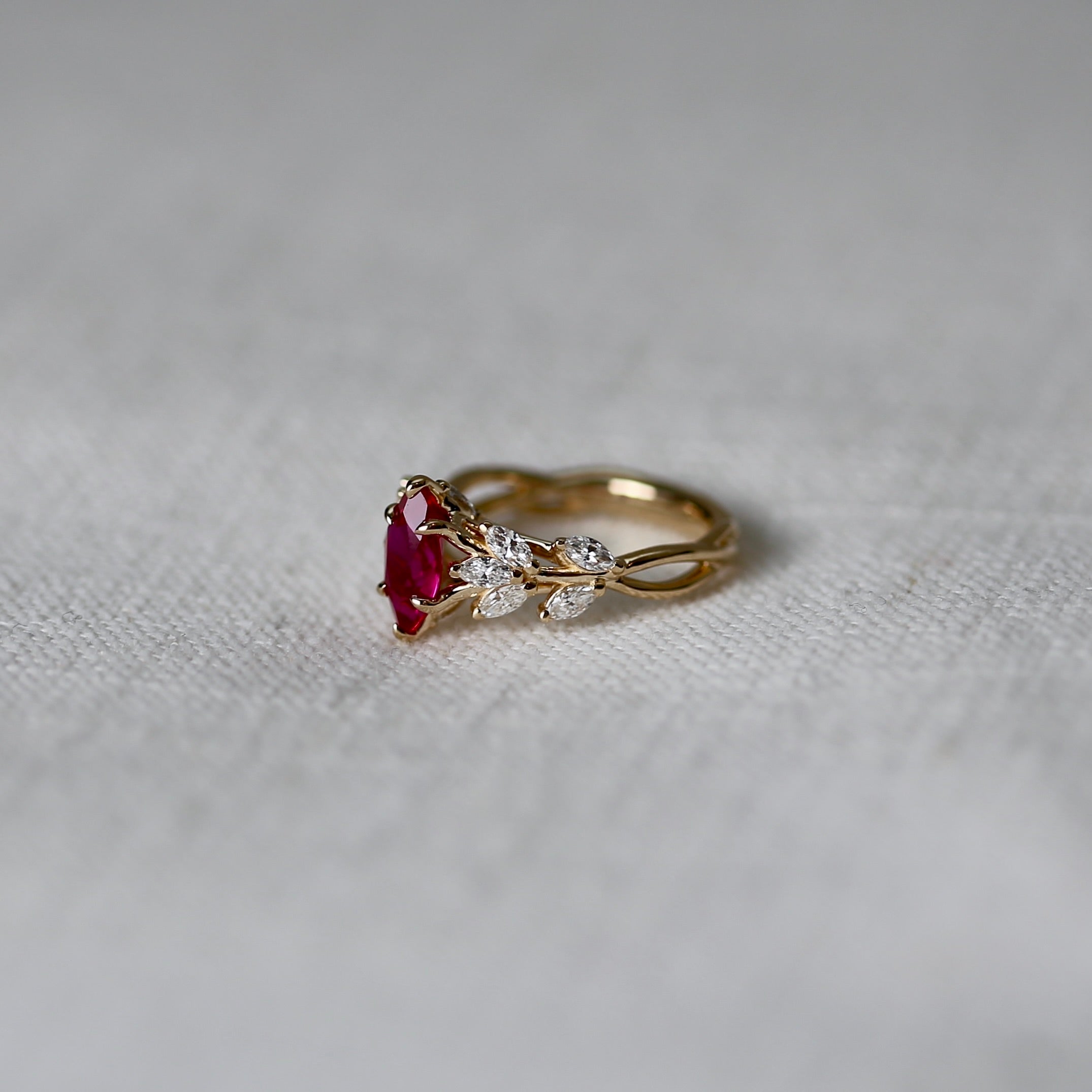 Ruby Nature Ring