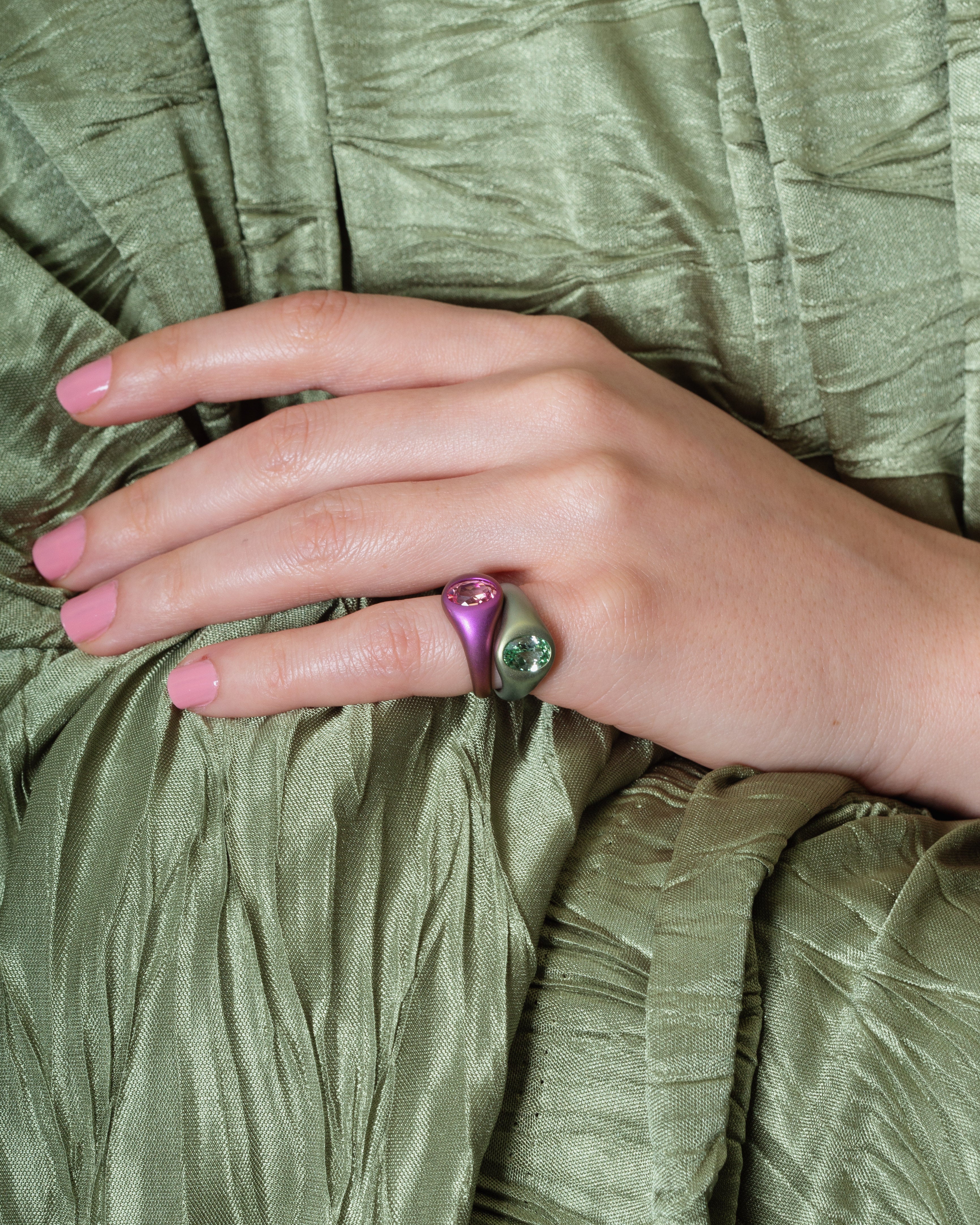 mint candy ring