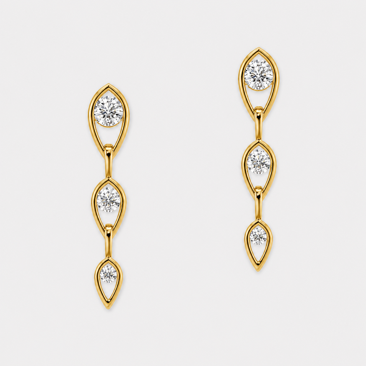 Leaf Links Earrings