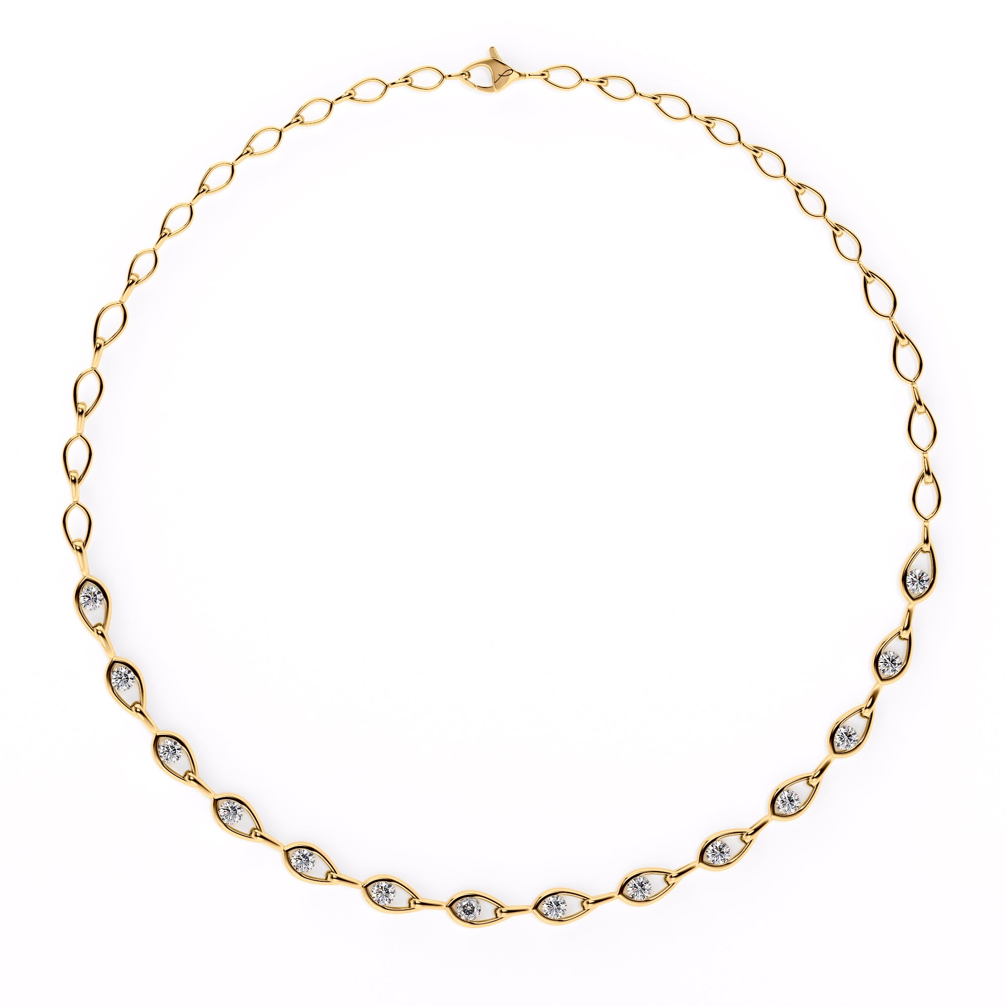 Leaf Links Necklace