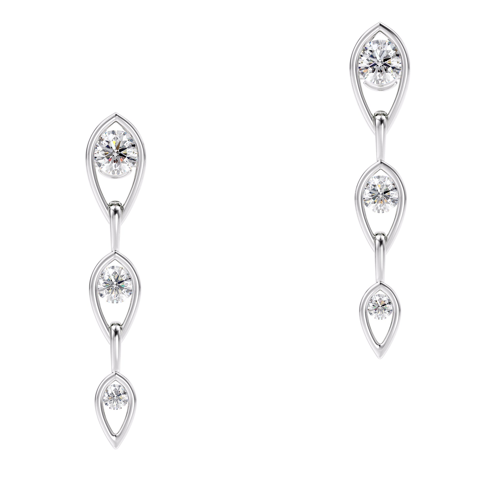 Leaf Links Earrings